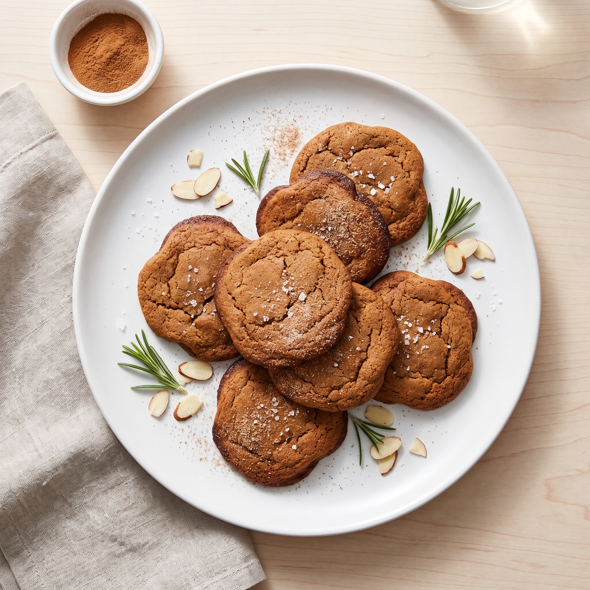 Gluten-Free Vegan Gingerbread Cookies
