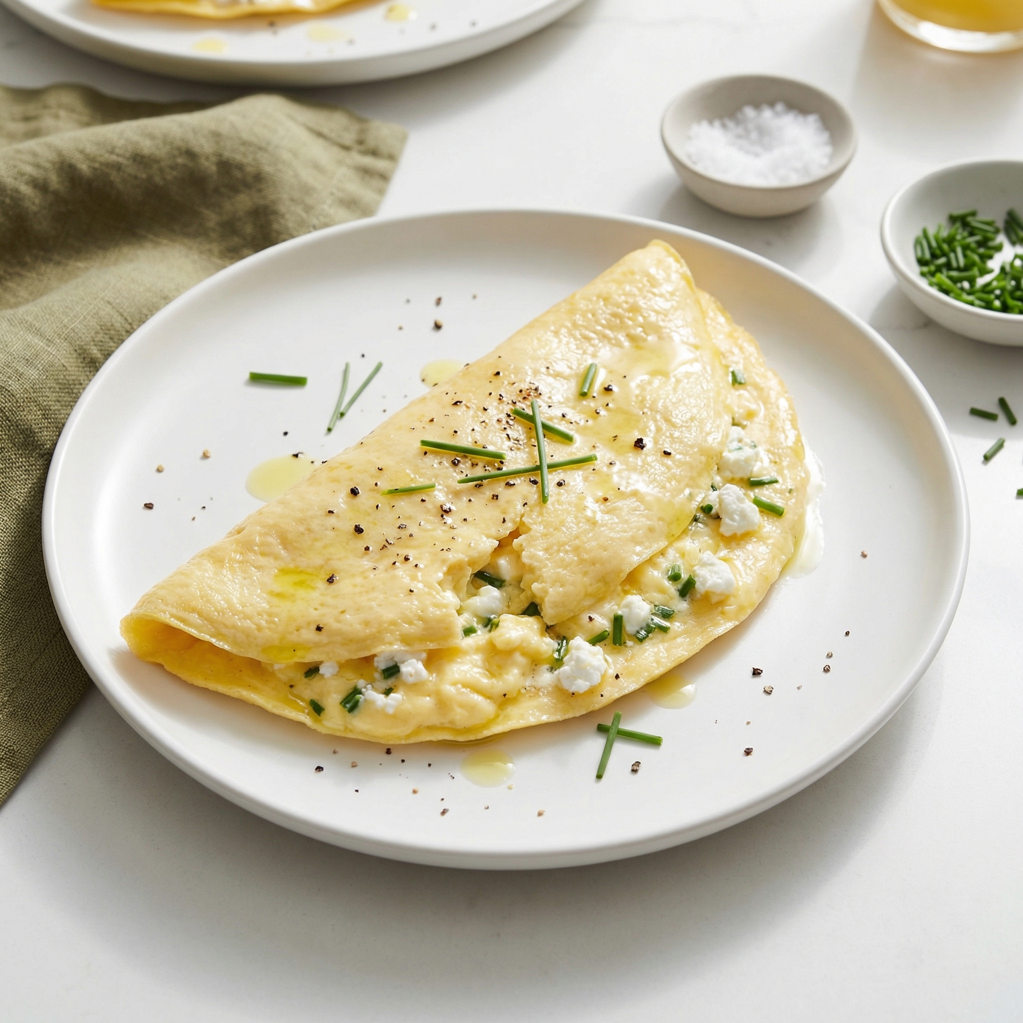 Goat Cheese Omelet