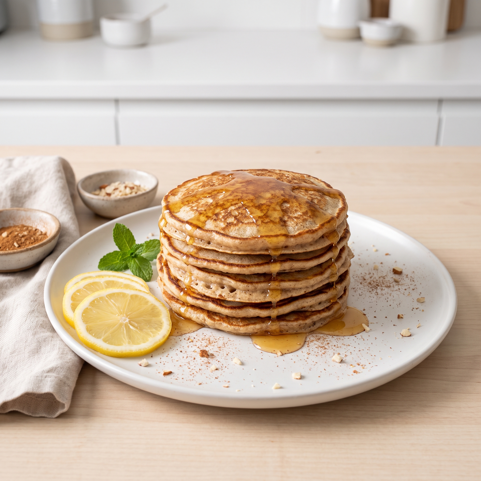 Grain-Free Applesauce Pancakes