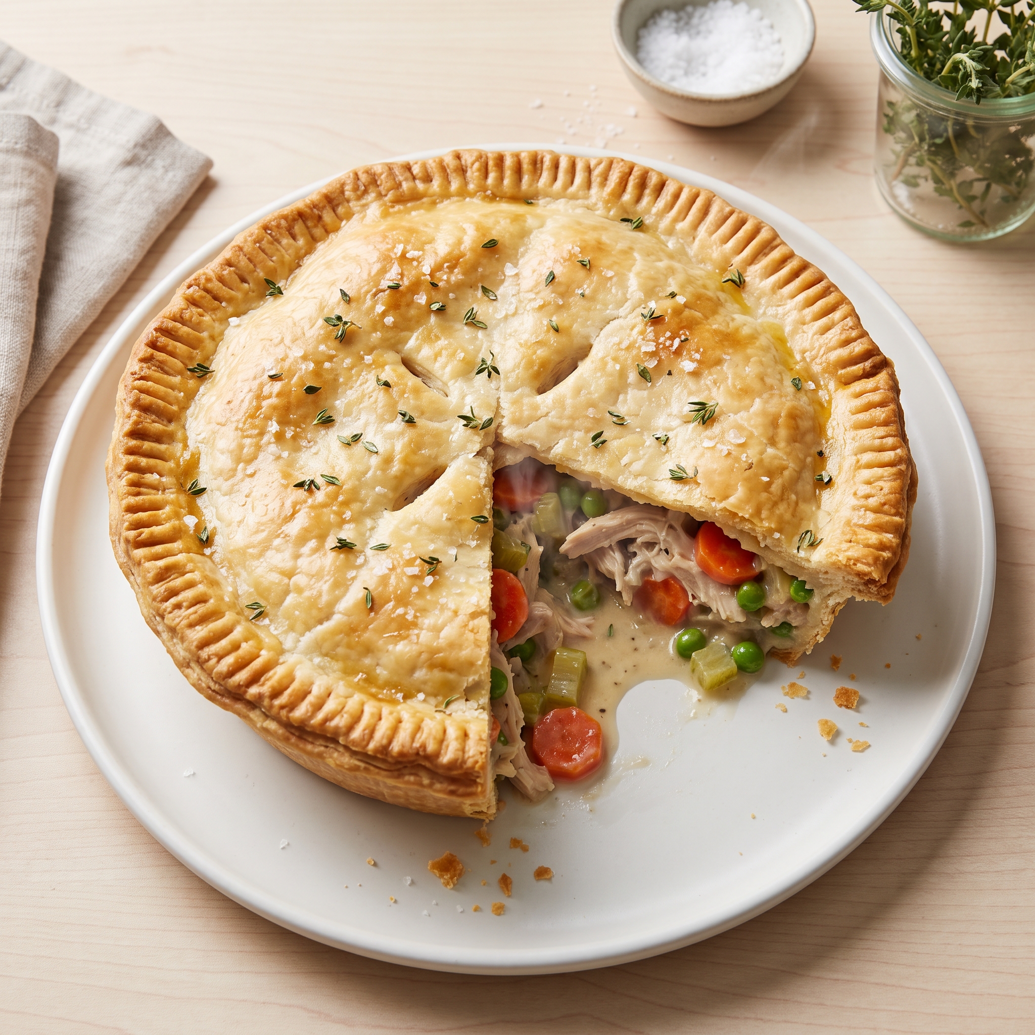 Grandma Carlson’s Classic Turkey Pot Pie