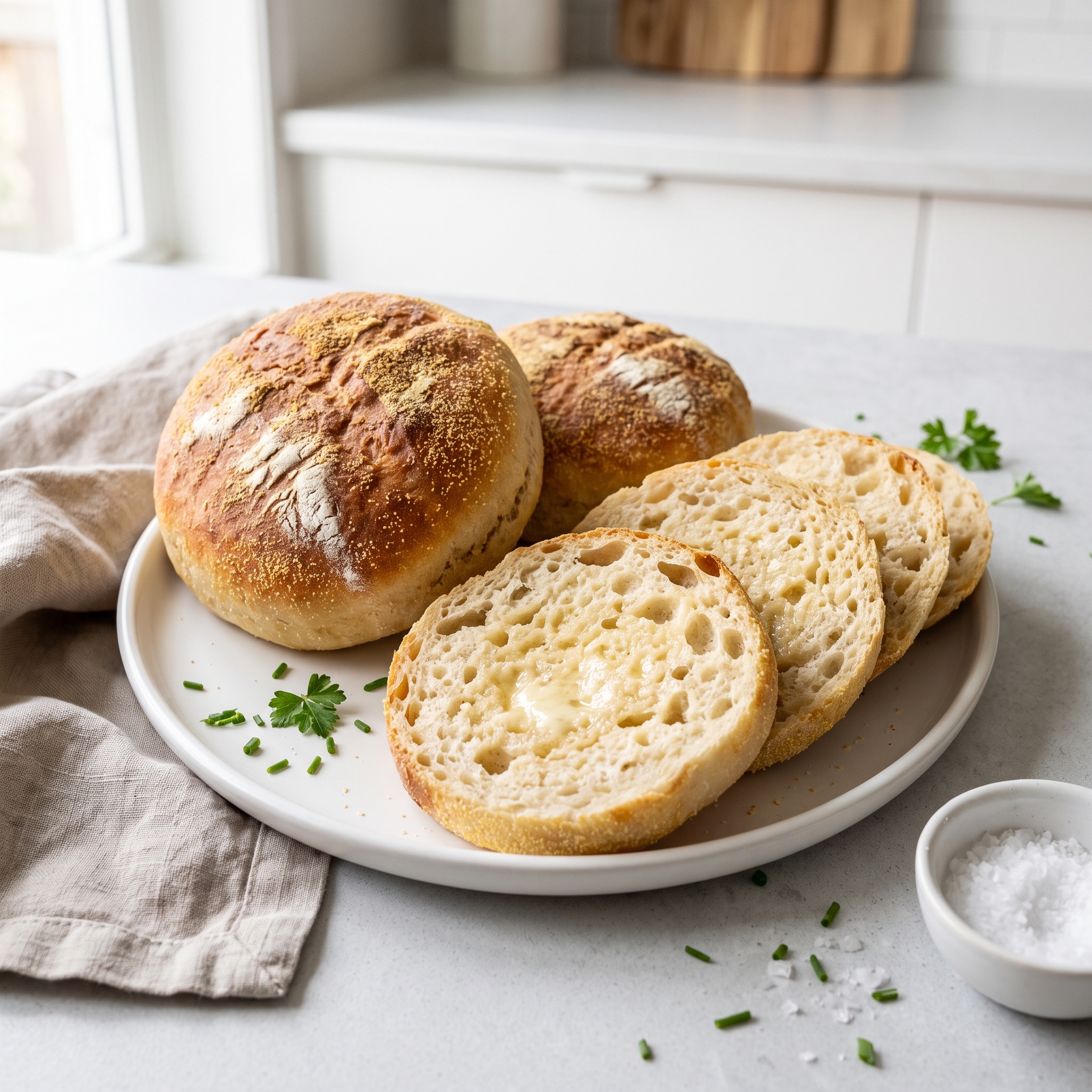Grandma’s English Muffin Loaf