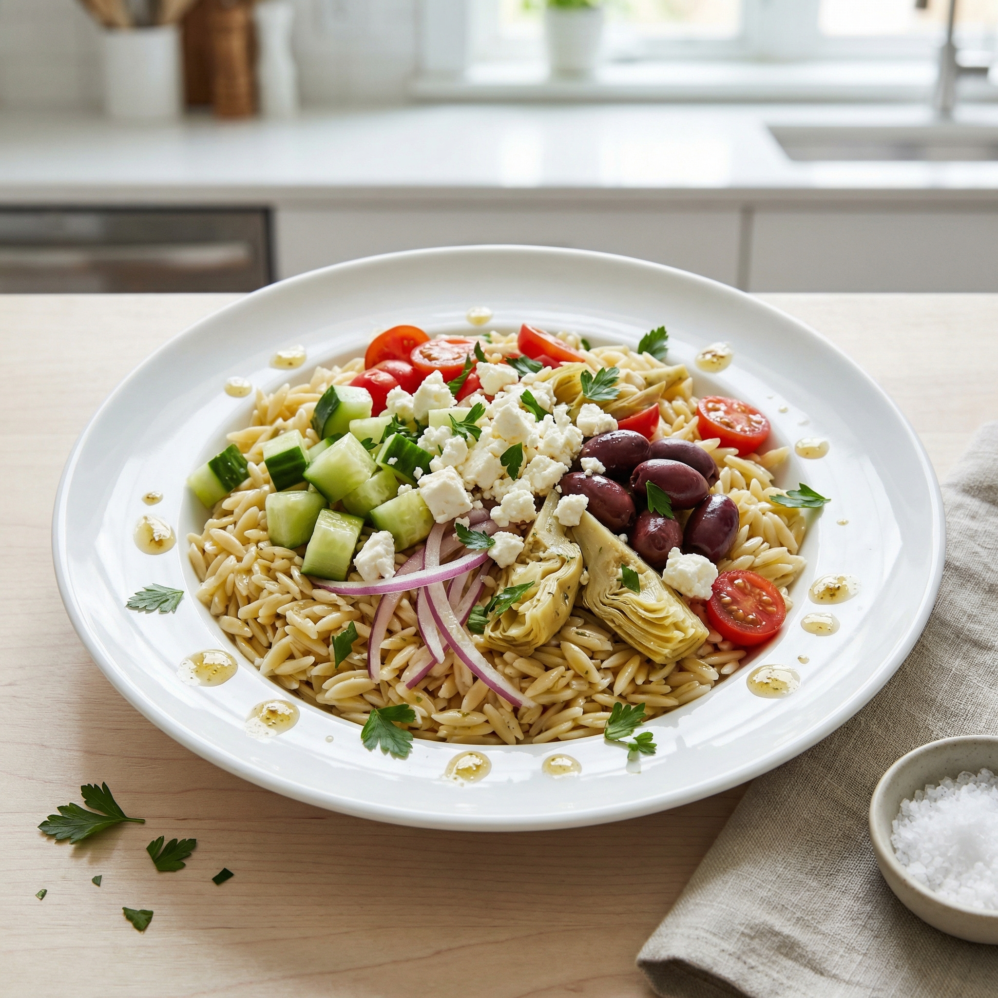 Mediterranean Orzo Pasta Salad