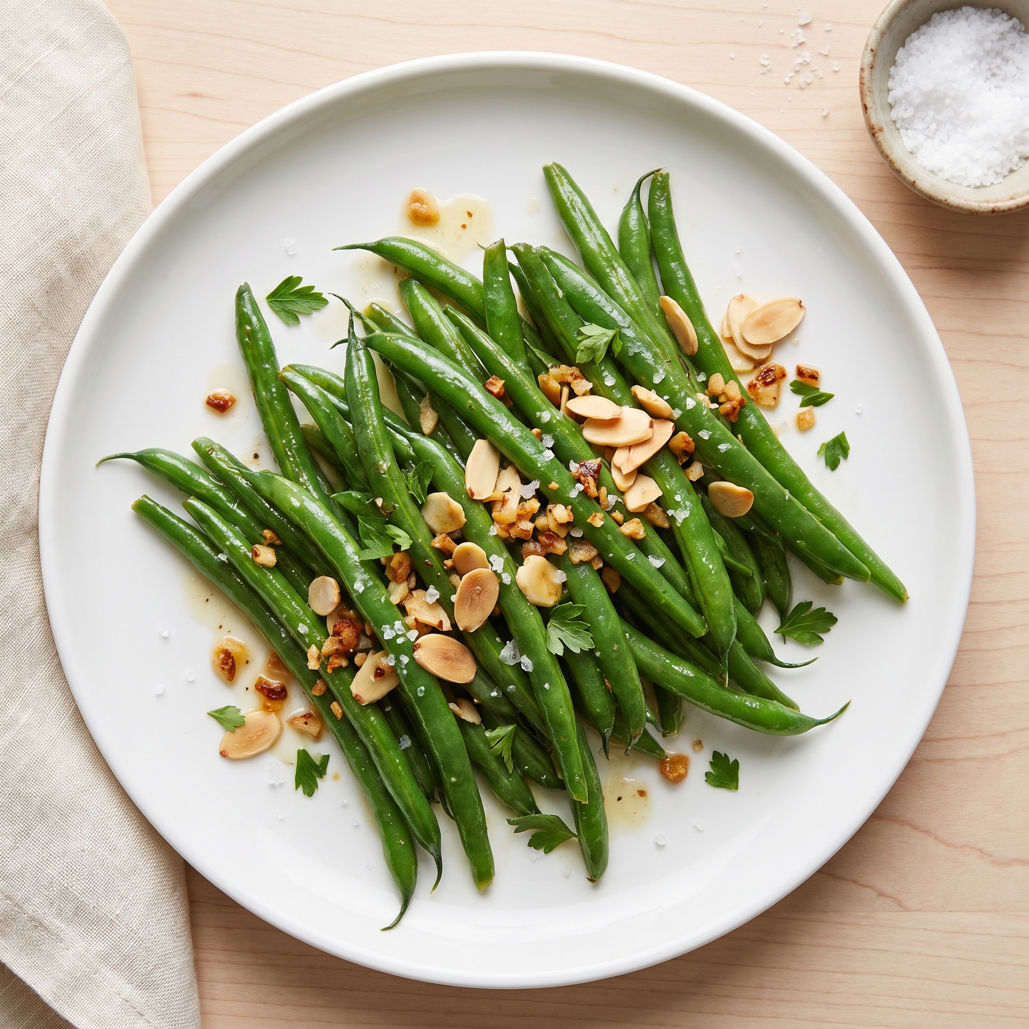 Green Beans Almondine