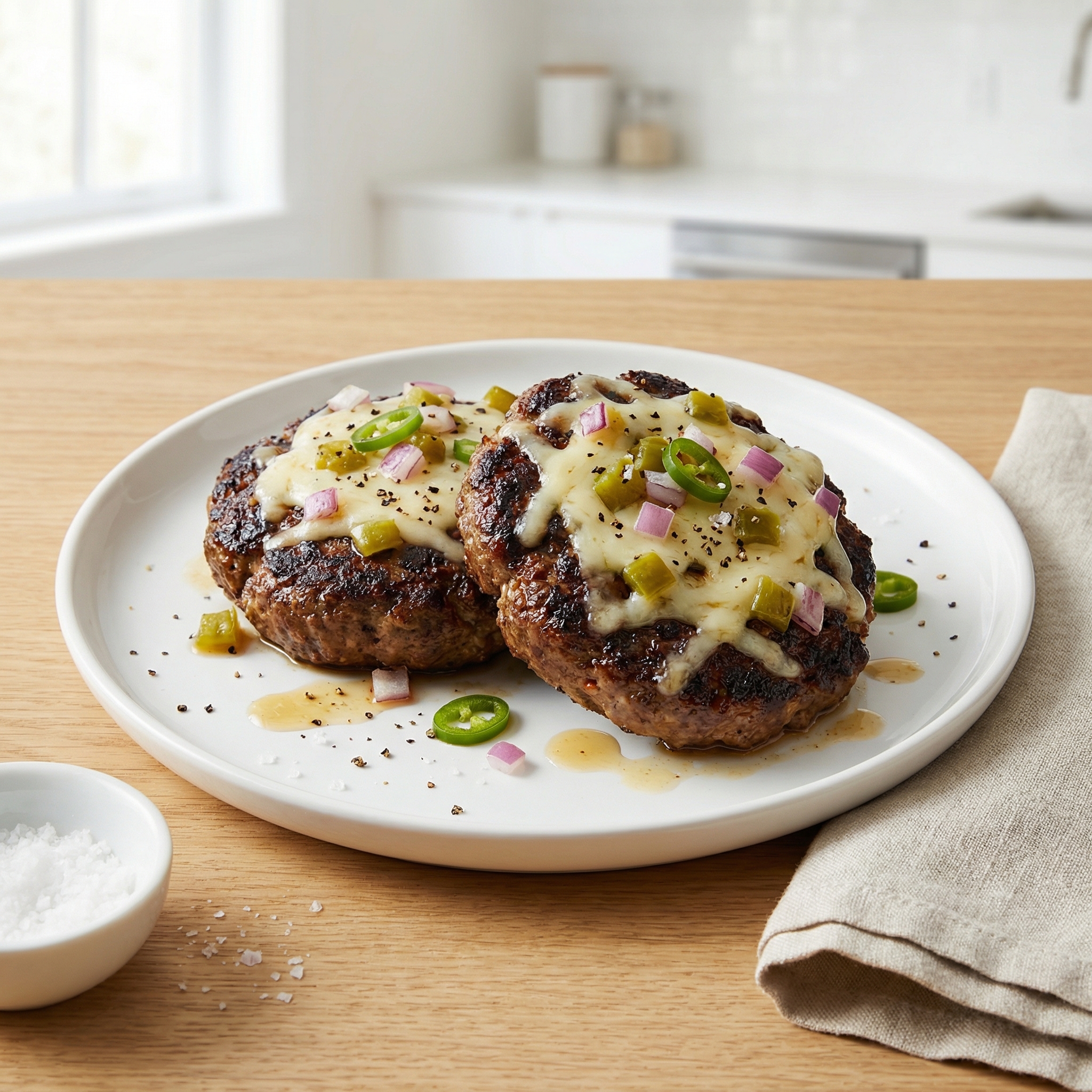 Premium Backyard Grill Burgers