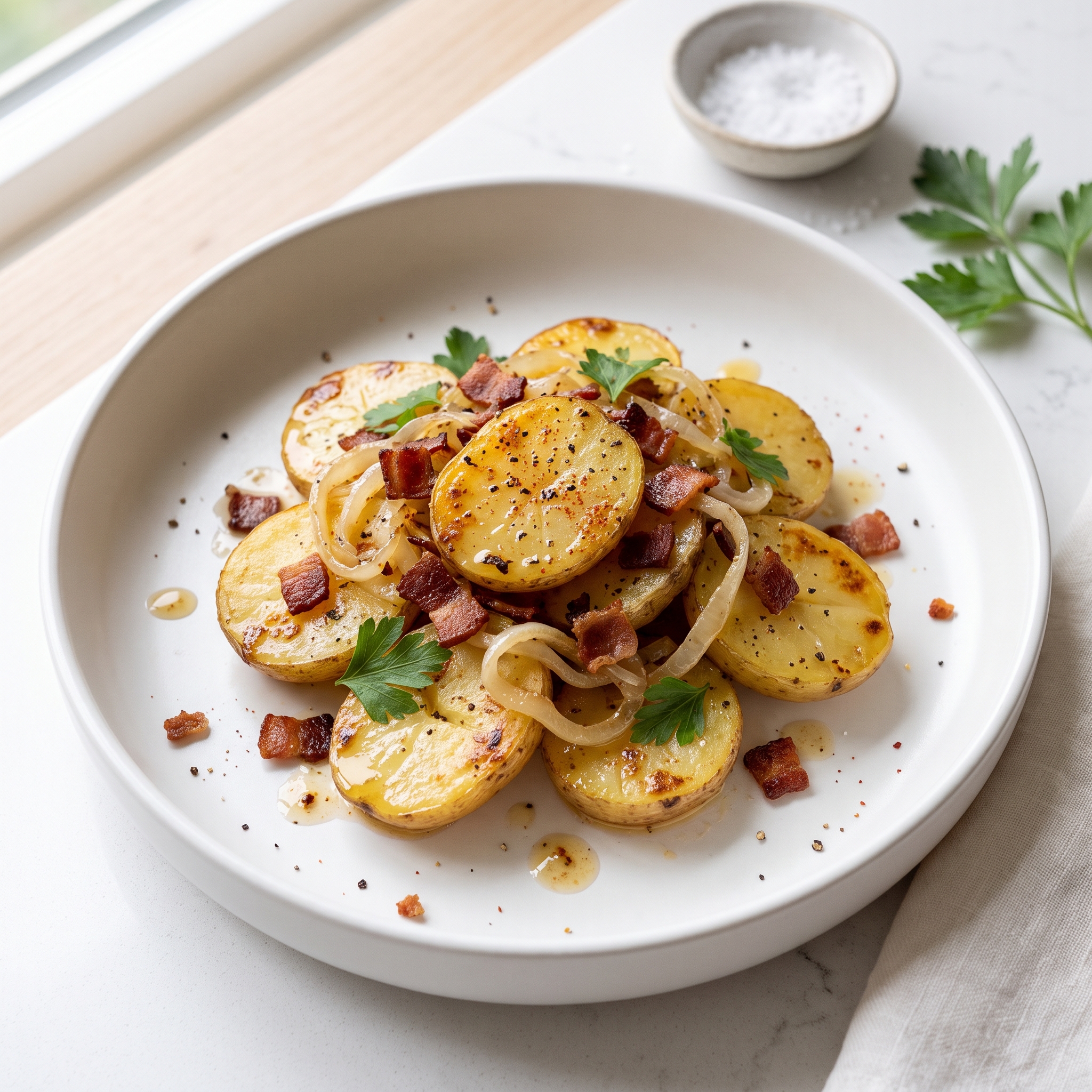 Grilled German Potato Salad