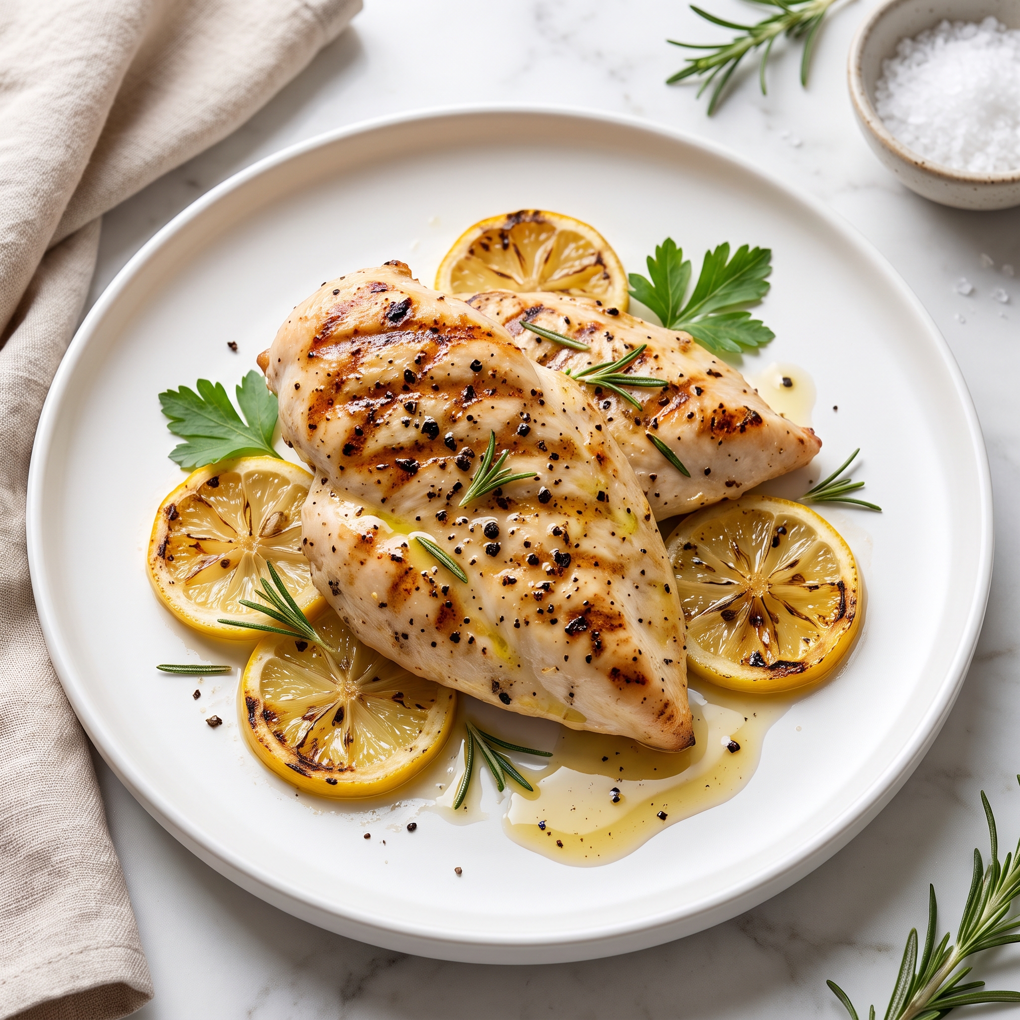 Grilled Lemon Pepper Chicken