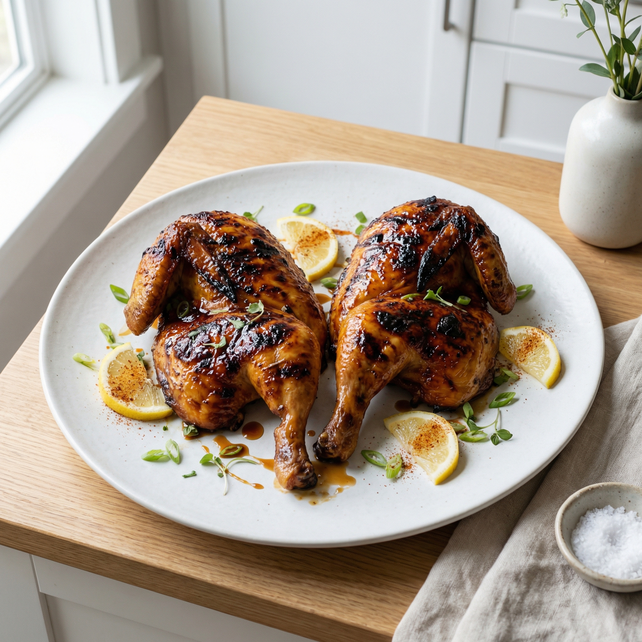 Honey-Miso Glazed Chicken