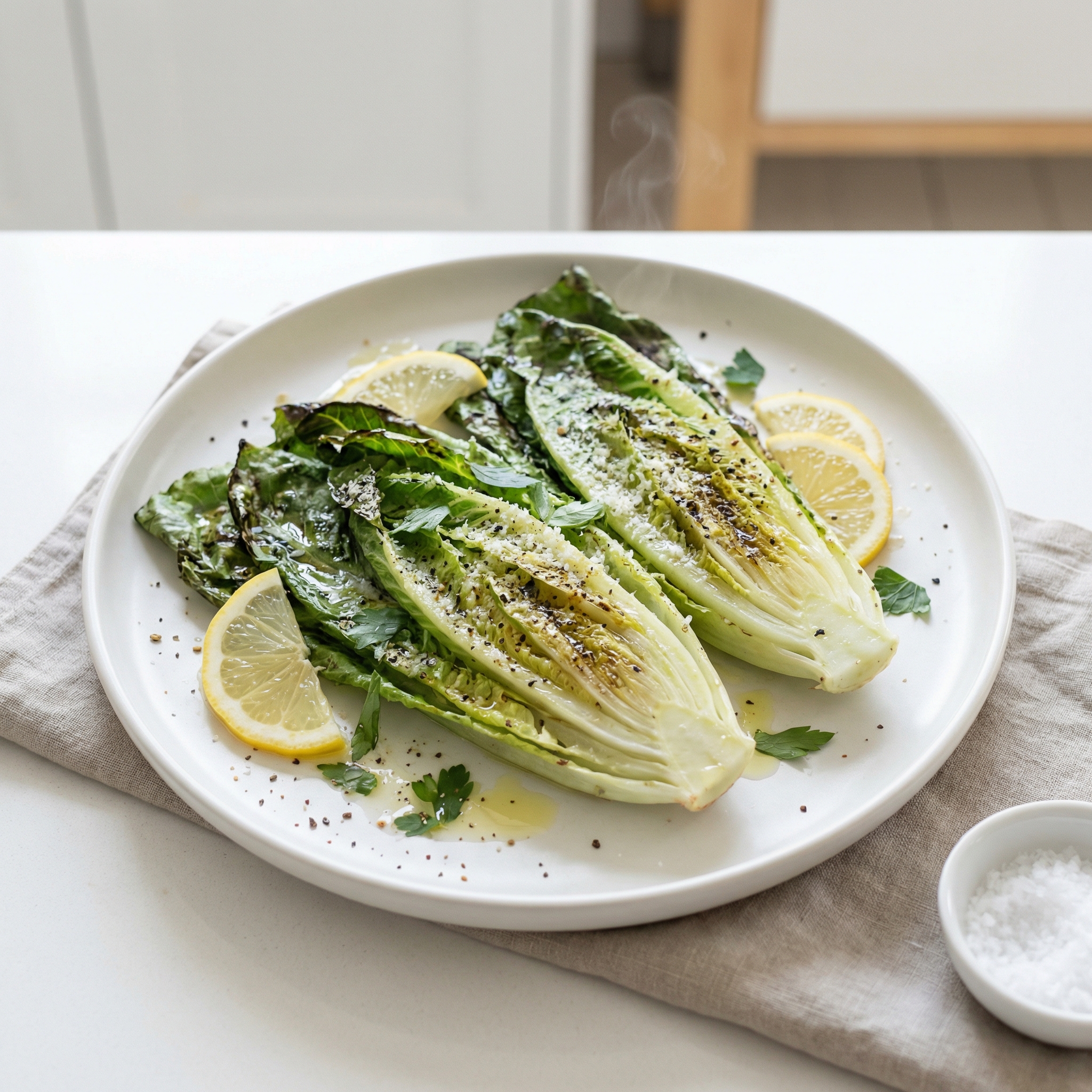 Grilled Romaine