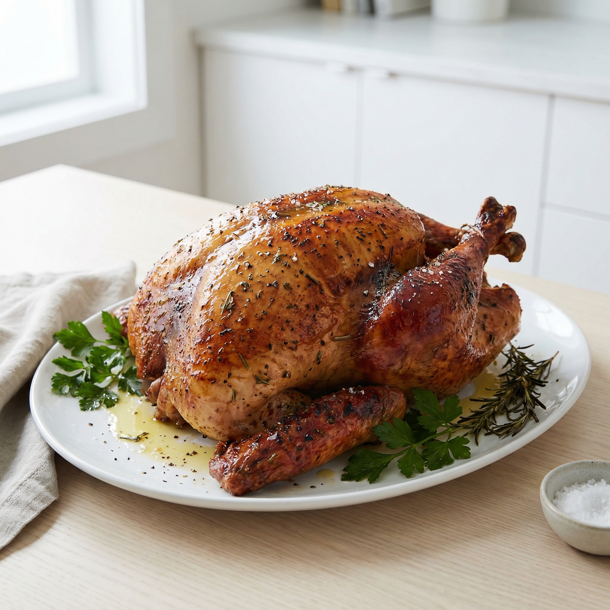 Ultimate Char-Grilled Whole Turkey