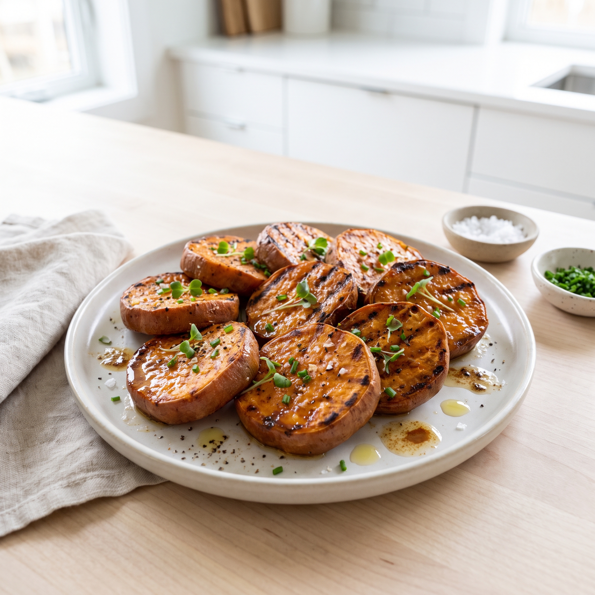 Grilled Yams
