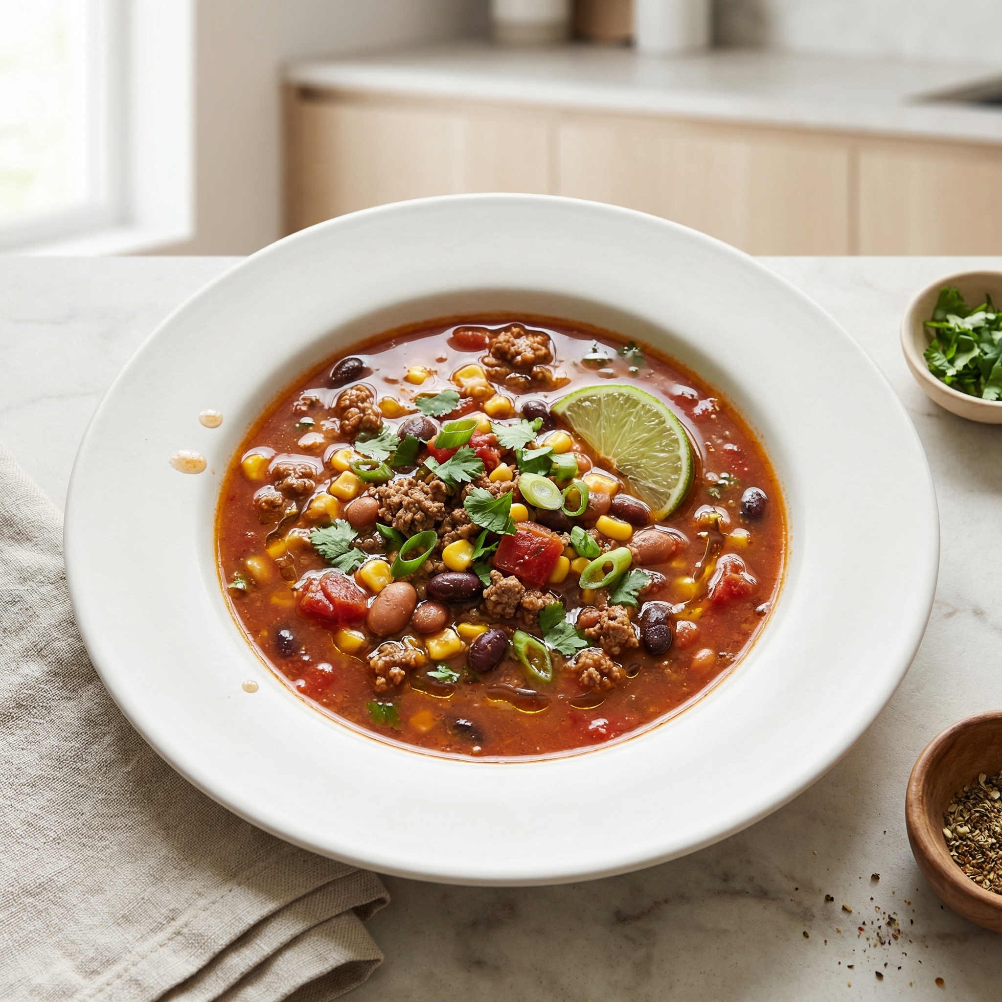 Speedy Weeknight Taco Soup