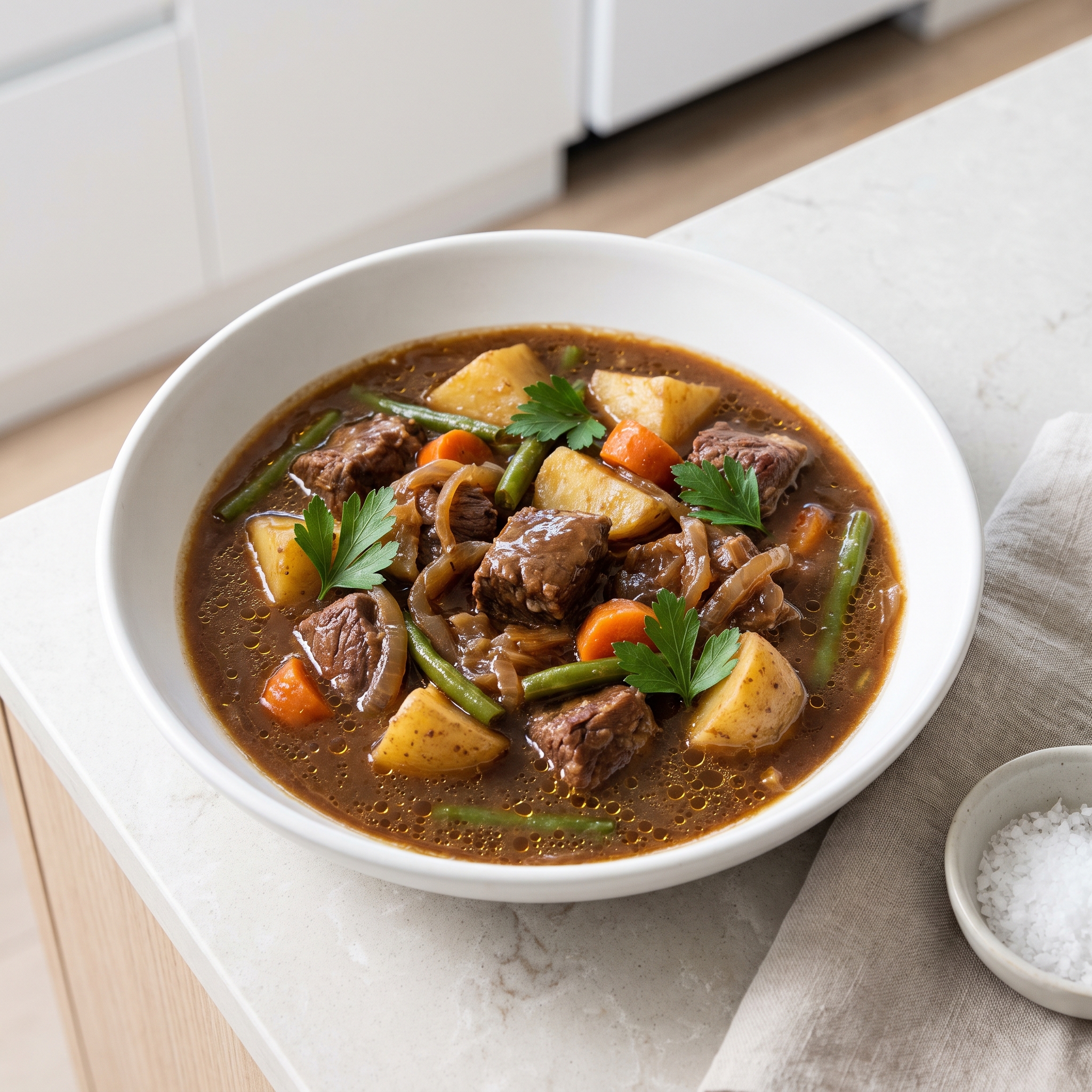 Guinness-Infused Beef and Potato Stew