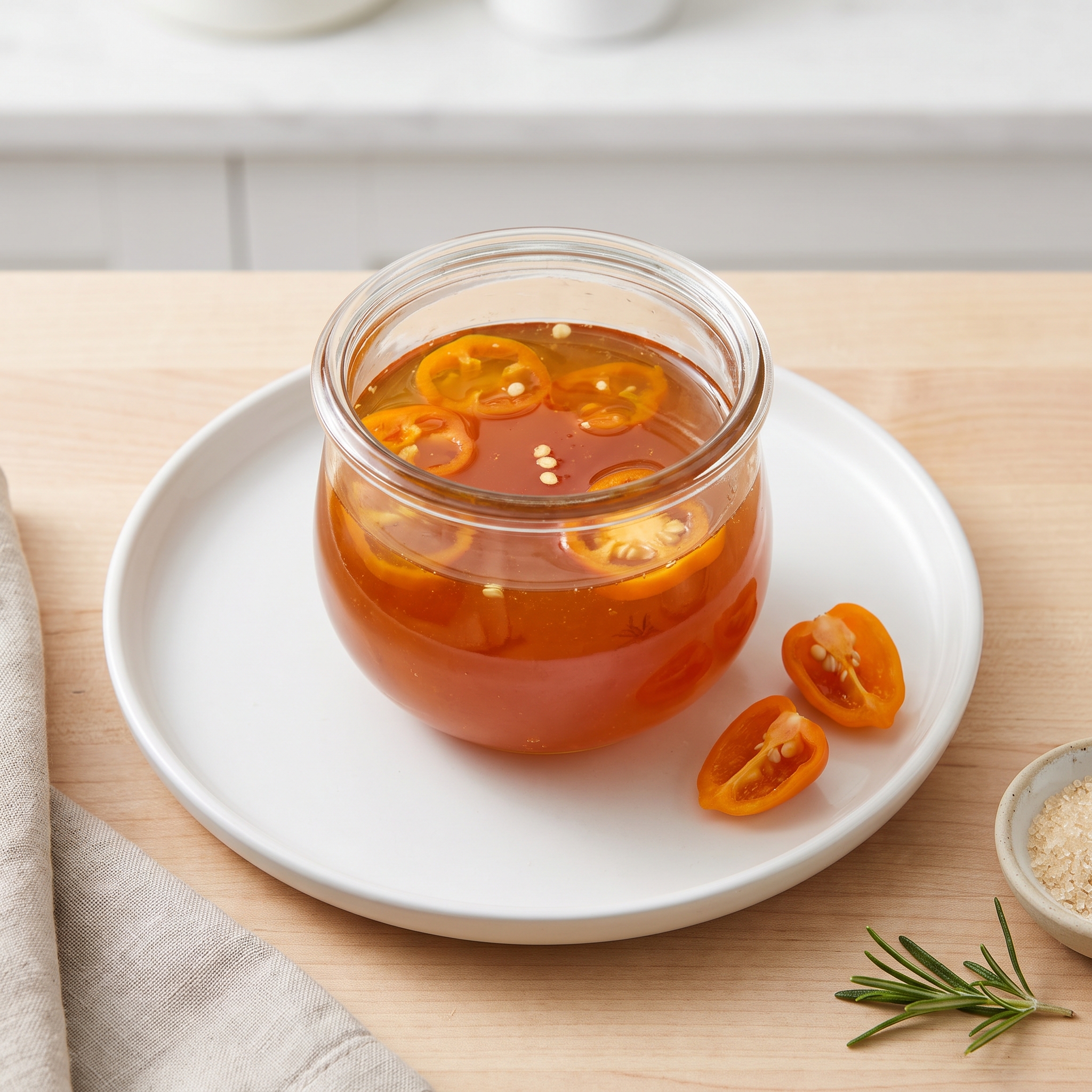Habanero-Infused Simple Syrup