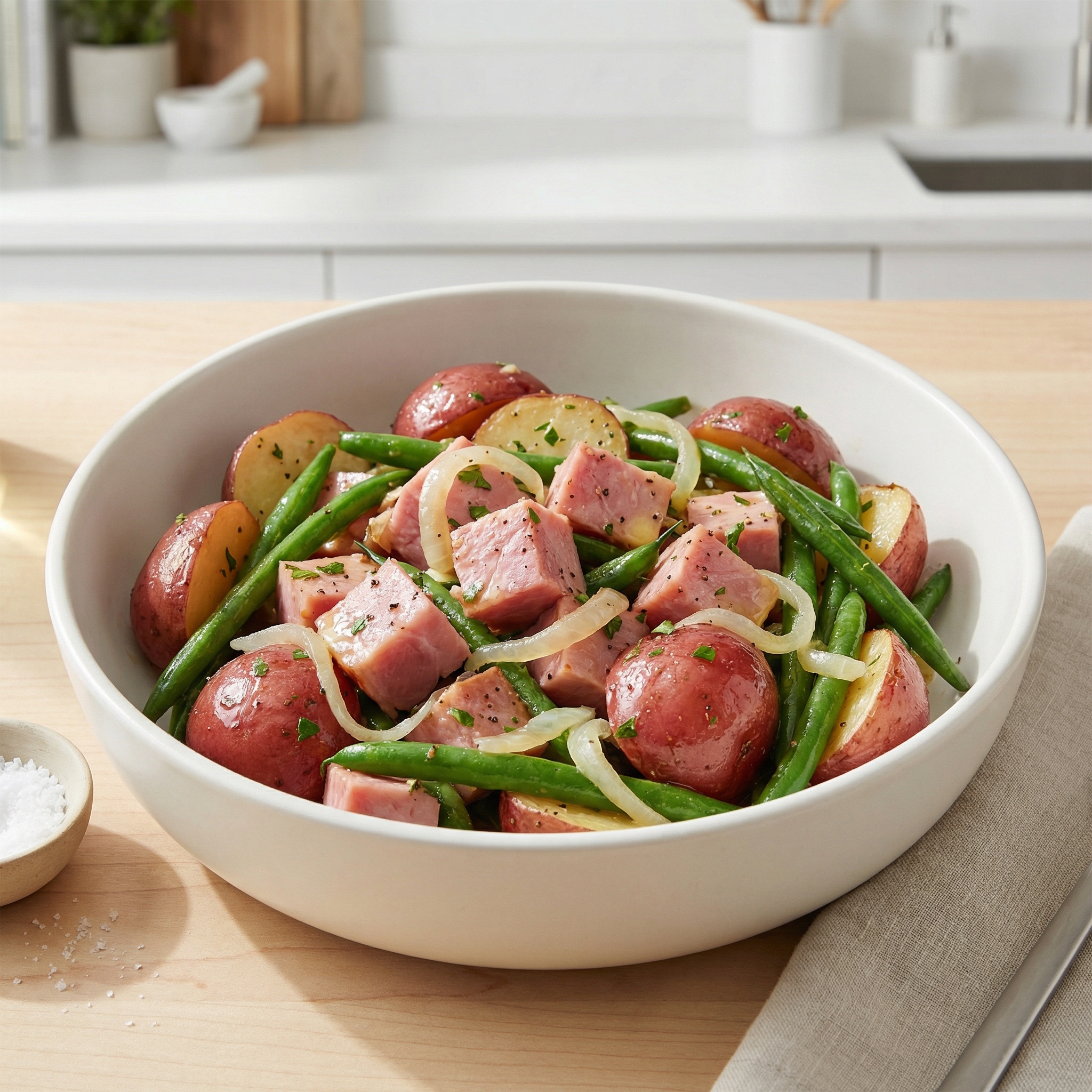 Green Beans and Ham