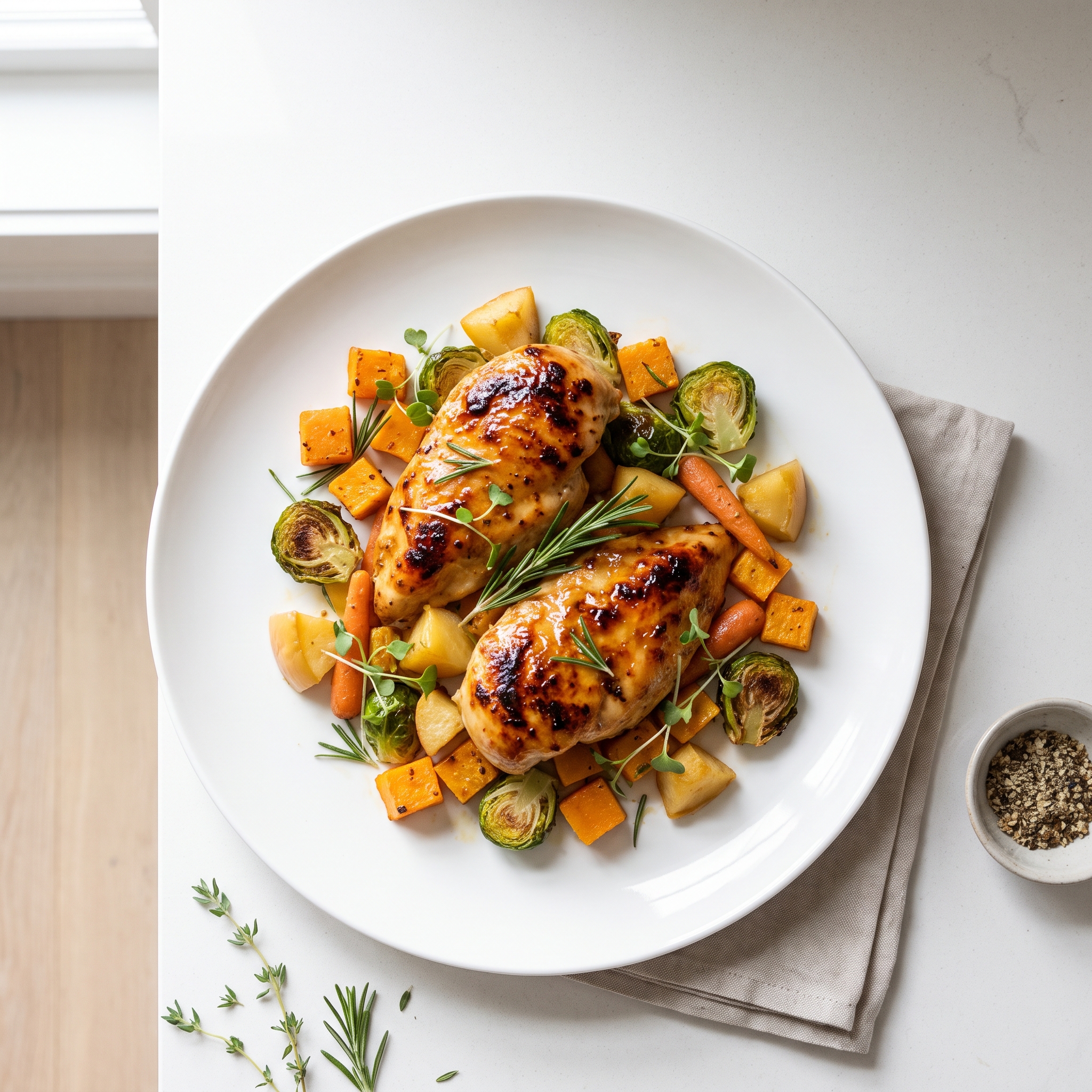 Harvest Rainbow Sheet-Pan Supper