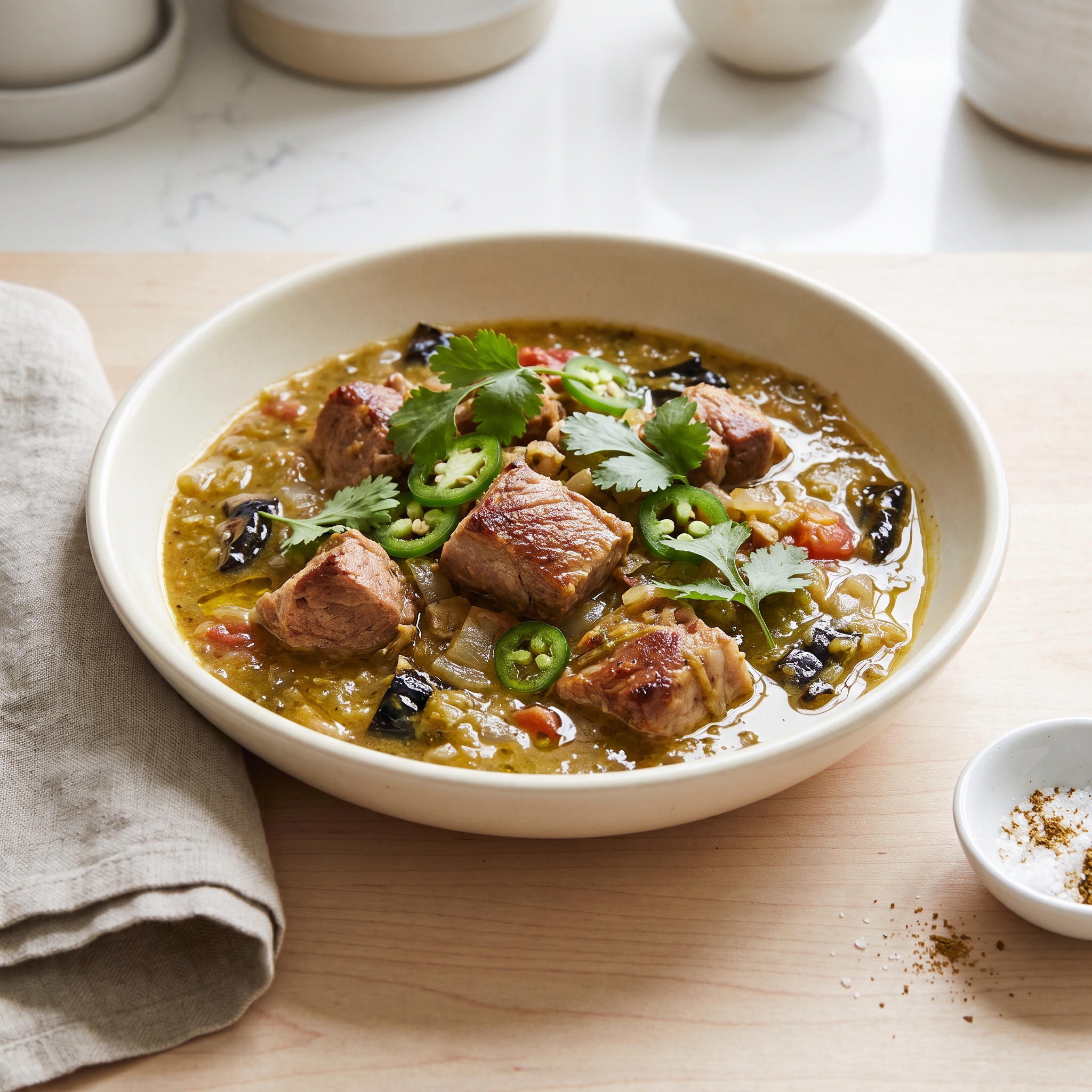 Hatch Green Chile Pork Stew