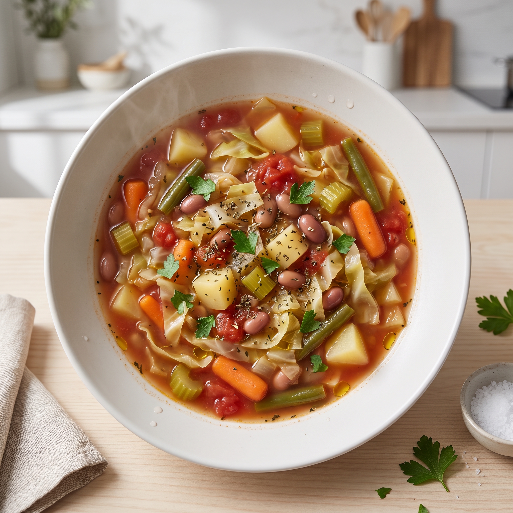 Hearty Garden Vegetable Soup