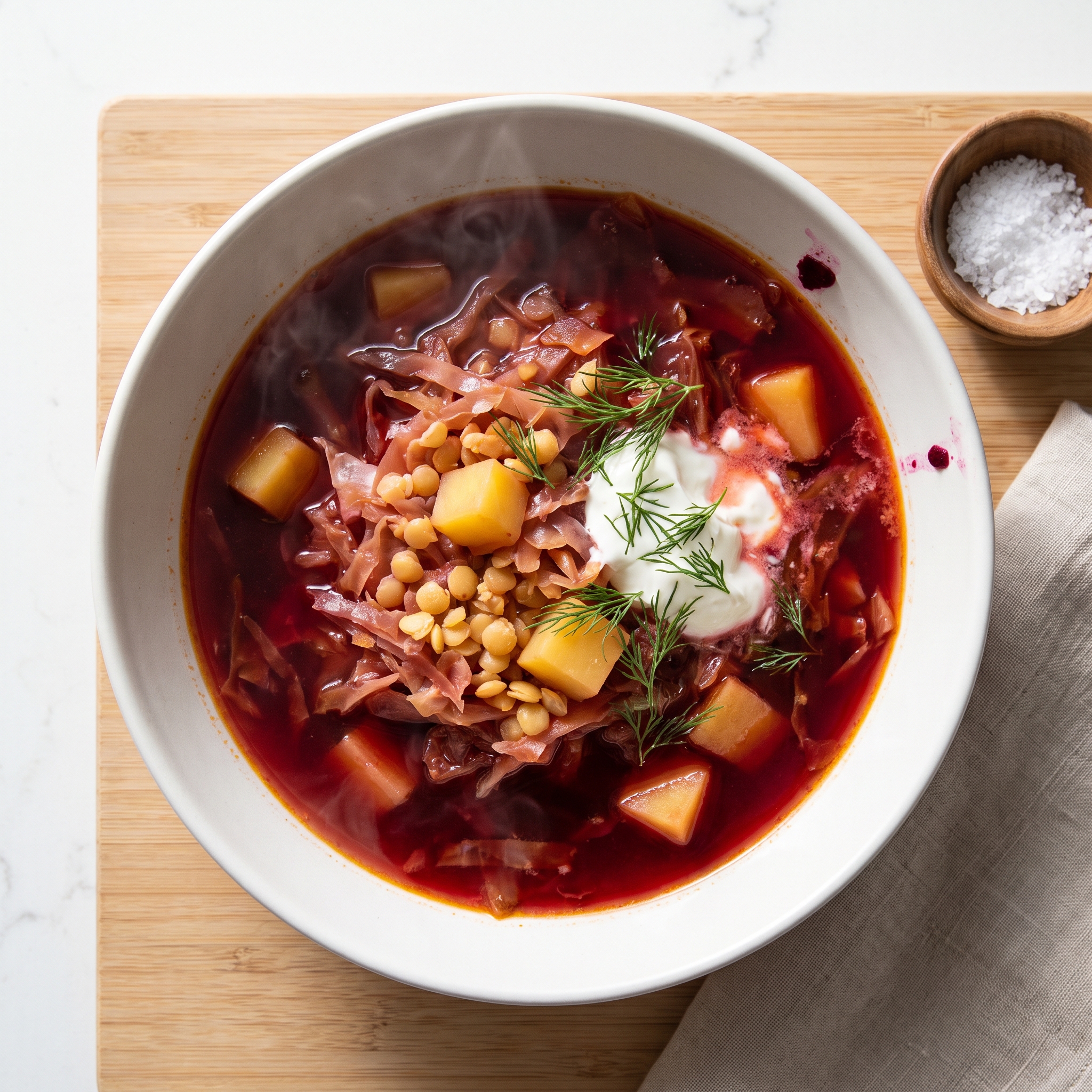 Hearty Meatless Borscht