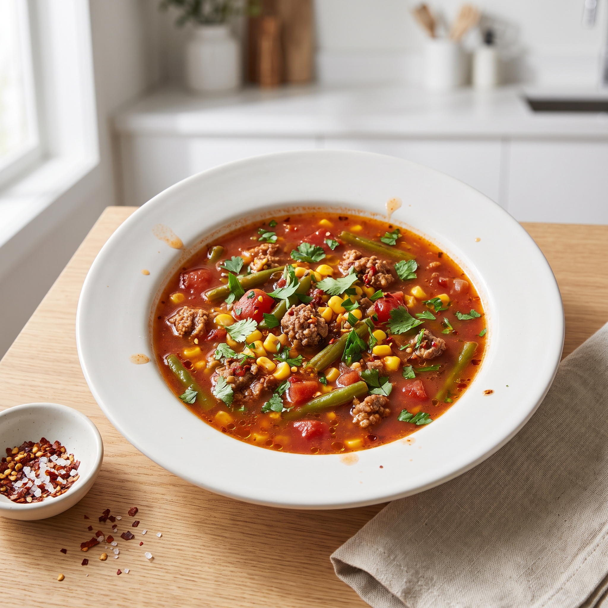 Hearty Slow-Cooker Minestrone Upgrade