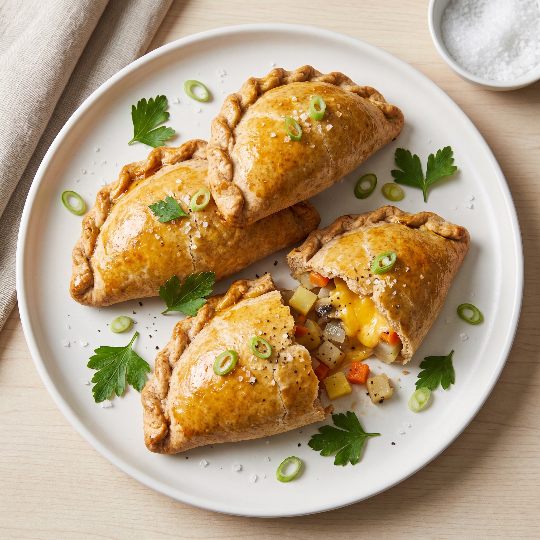 Hearty Veggie Cornish Pasties