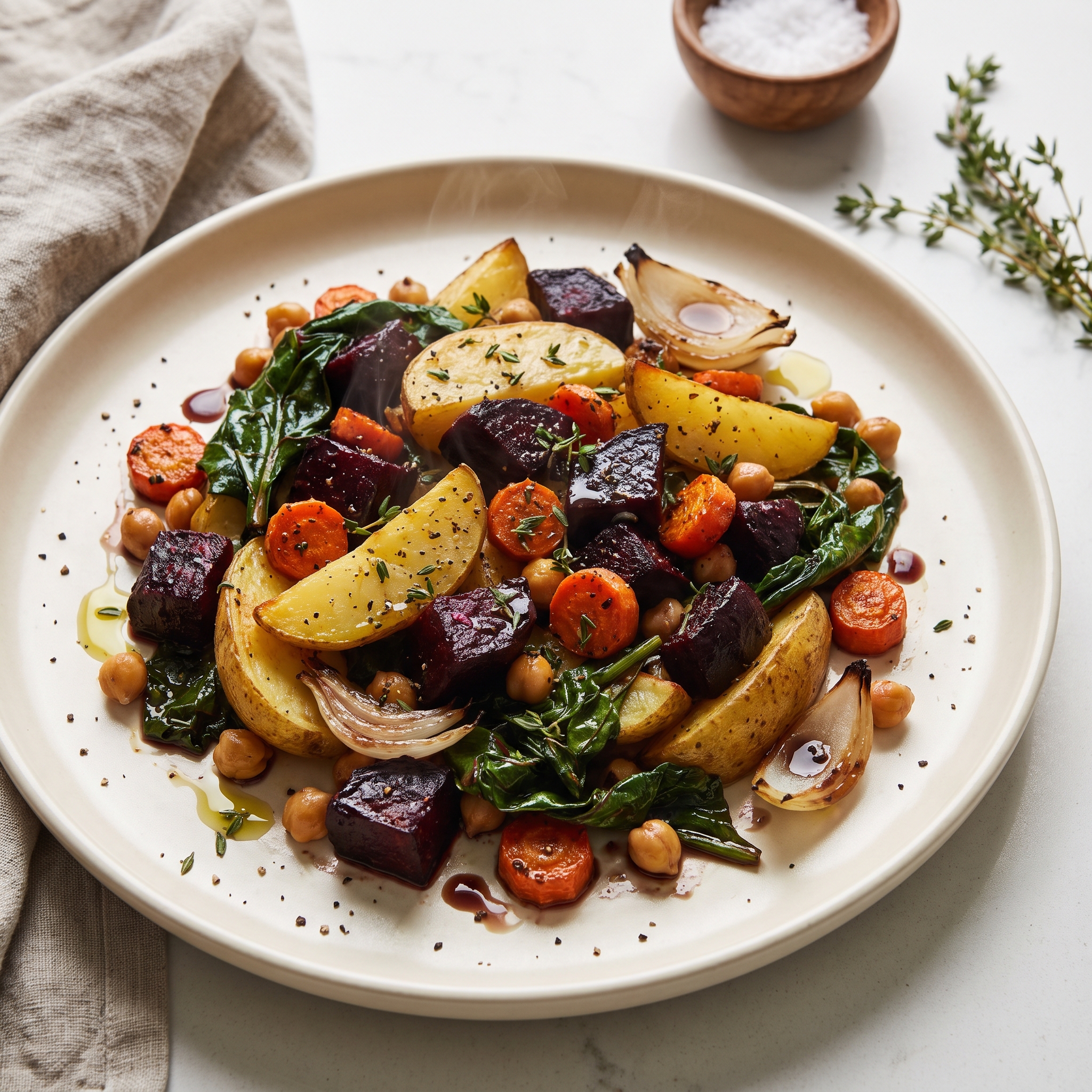 Herb-Roasted Root Vegetable Medley