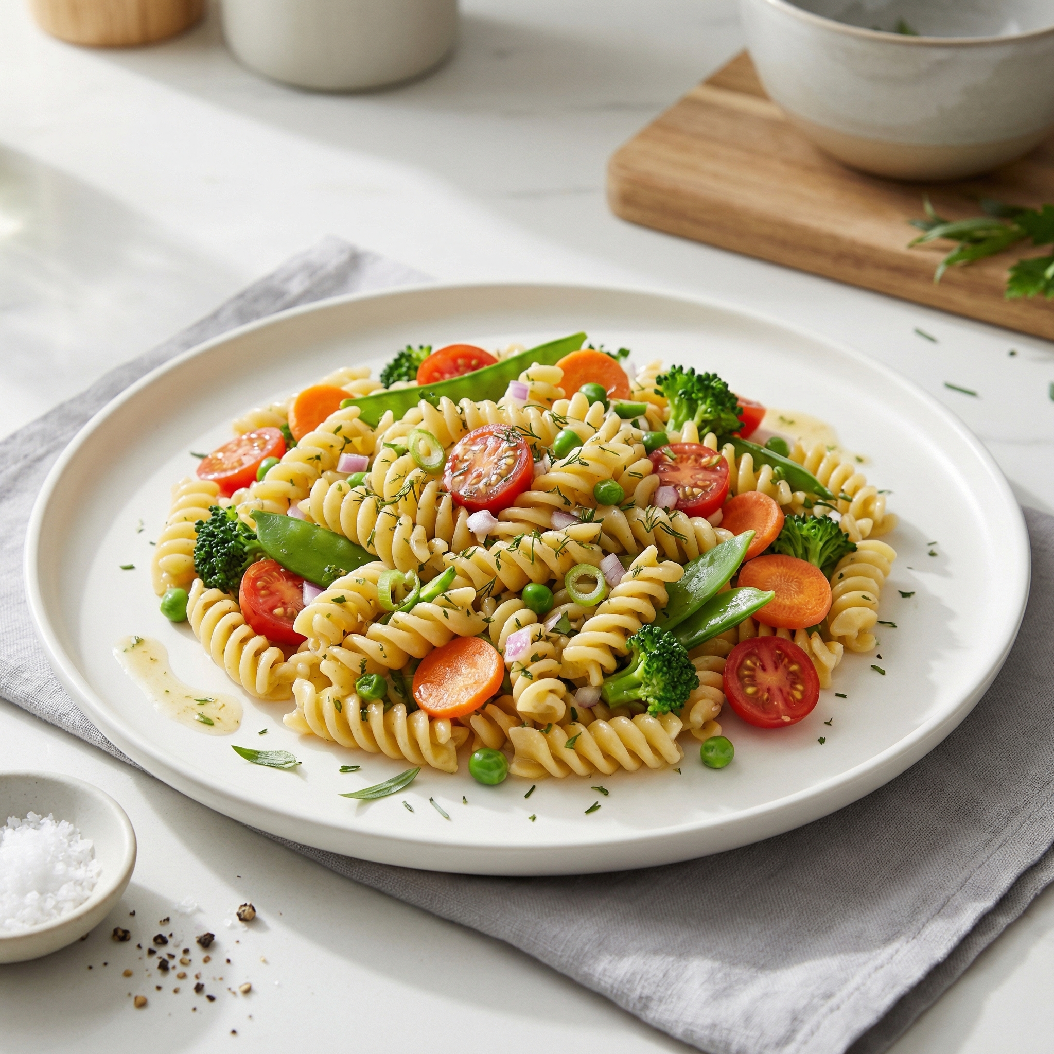 Picnic-Ready Rotini Pasta Salad