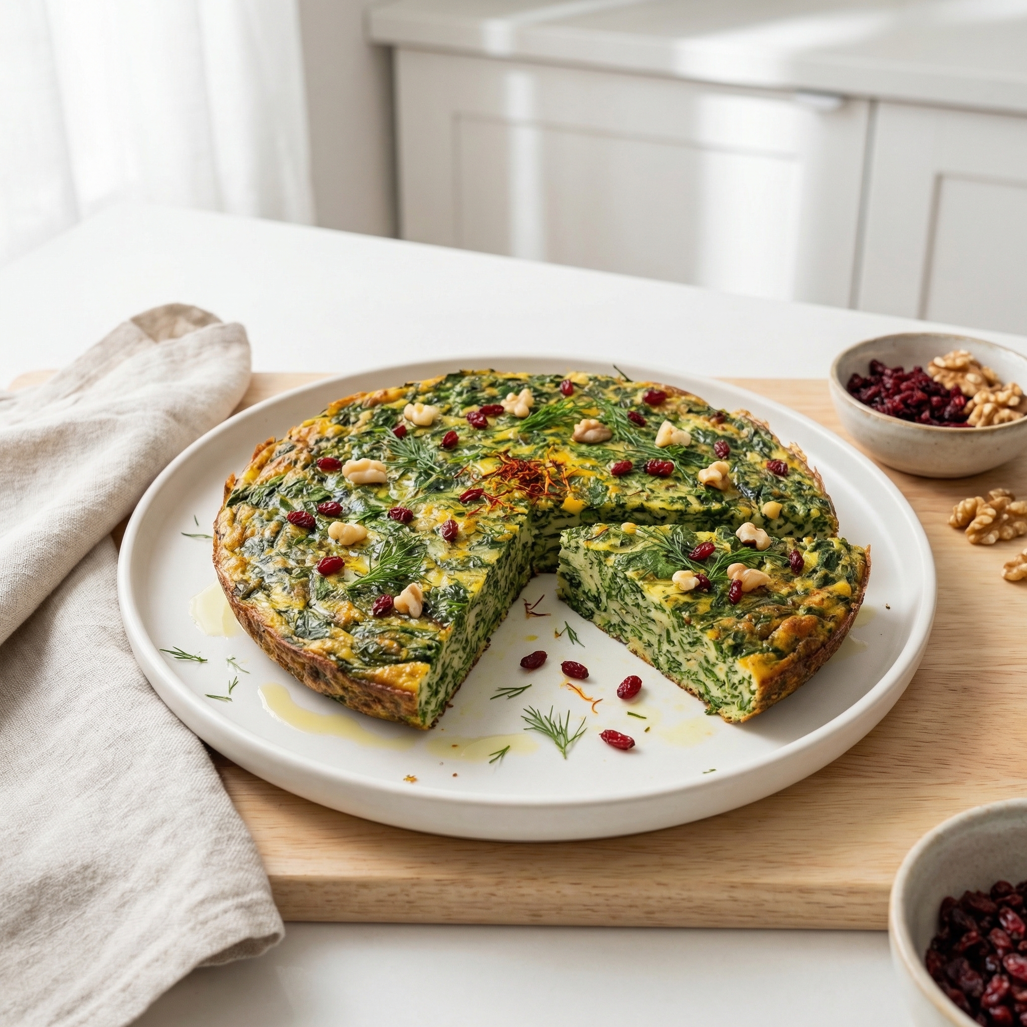 Kuku Sabzi (Persian Herb Omelet)