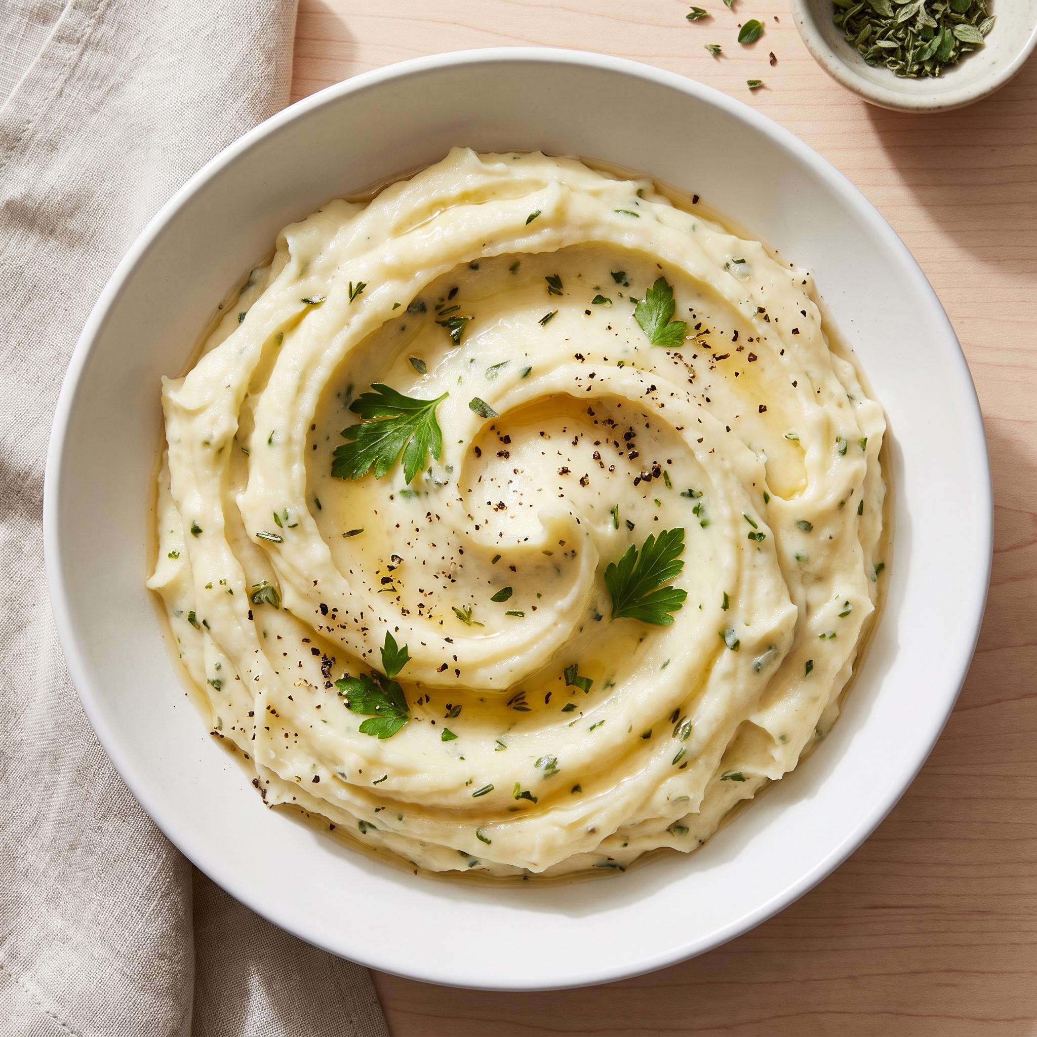 Herbed Italian-Style Mashed Potatoes
