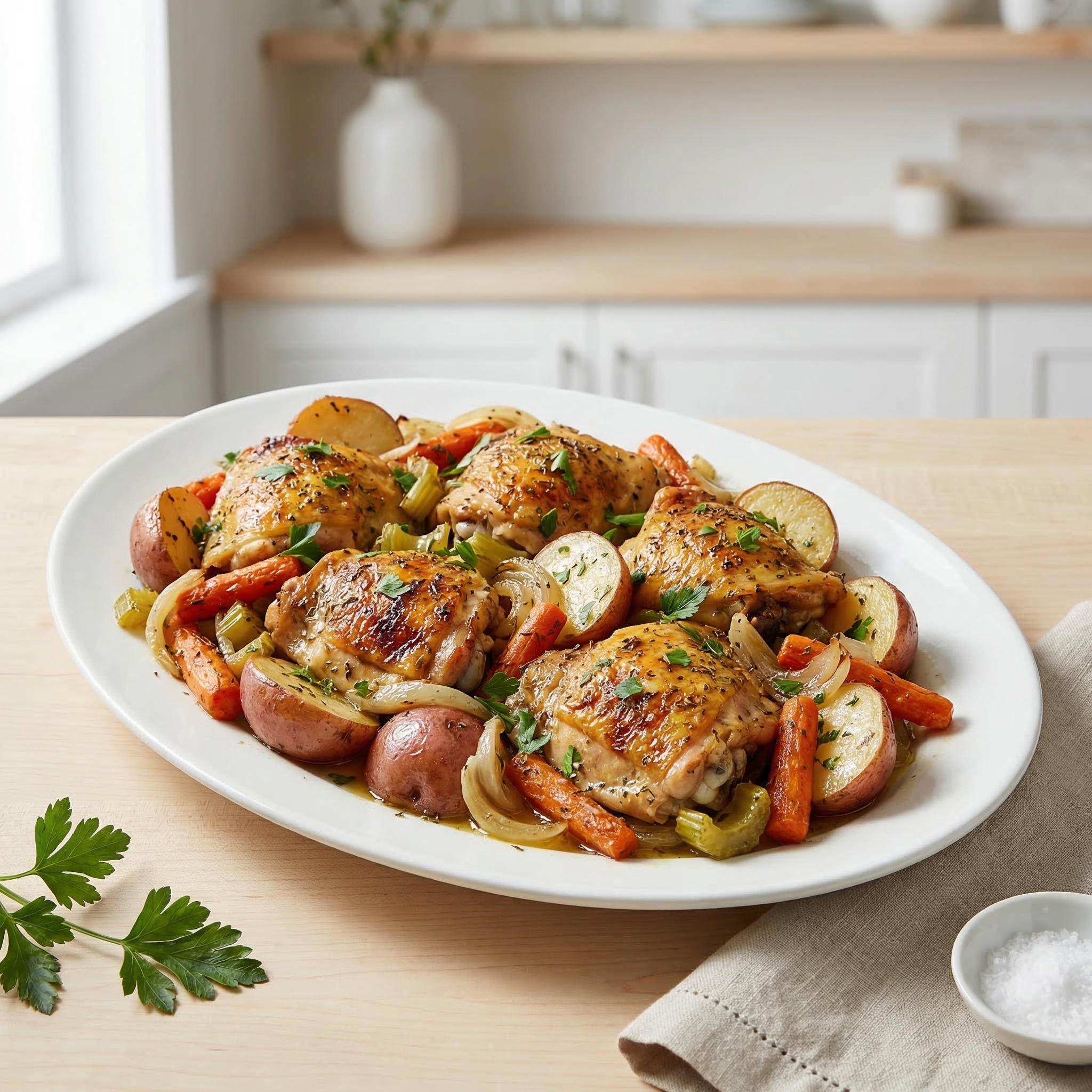 Slow Cooker Chicken and Vegetables