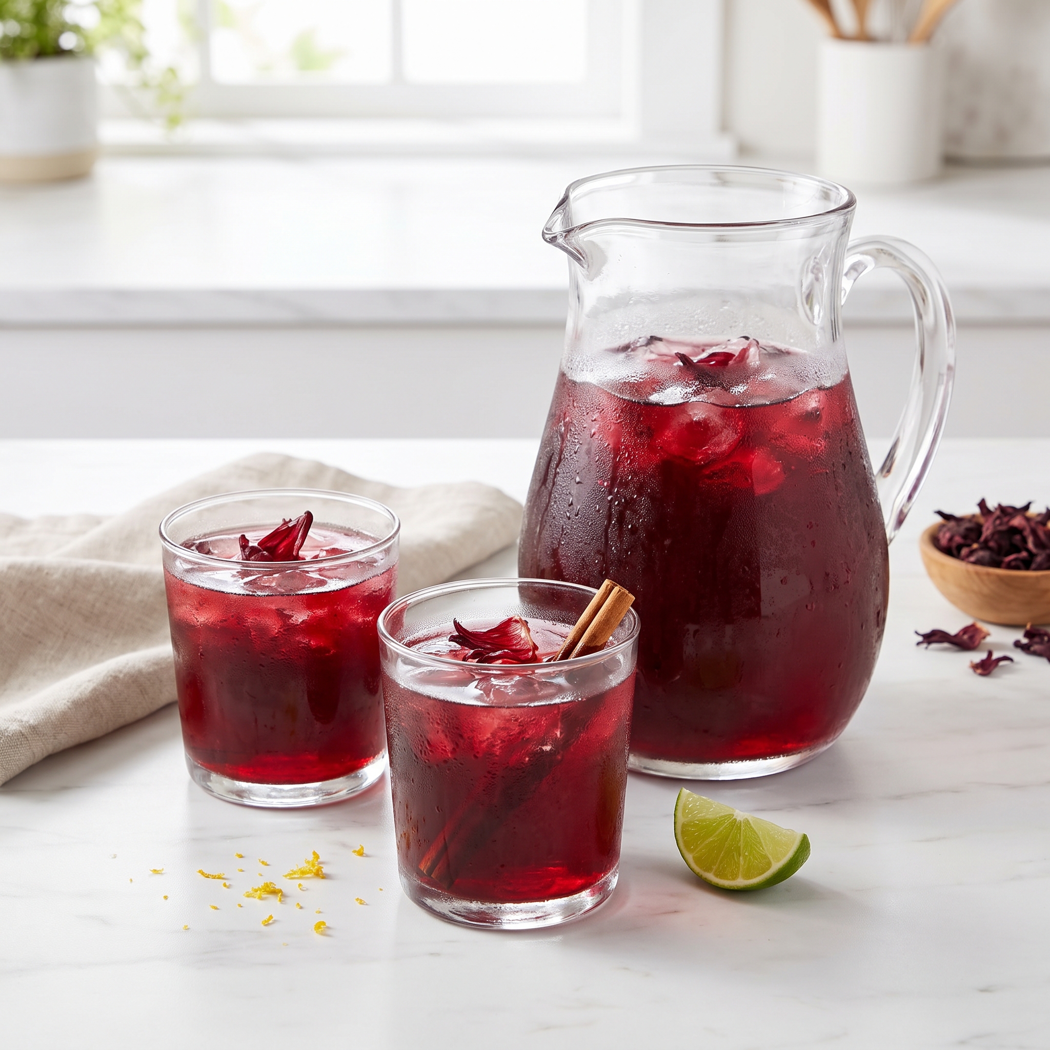 Hibiscus Agua Fresca (Agua de Jamaica)