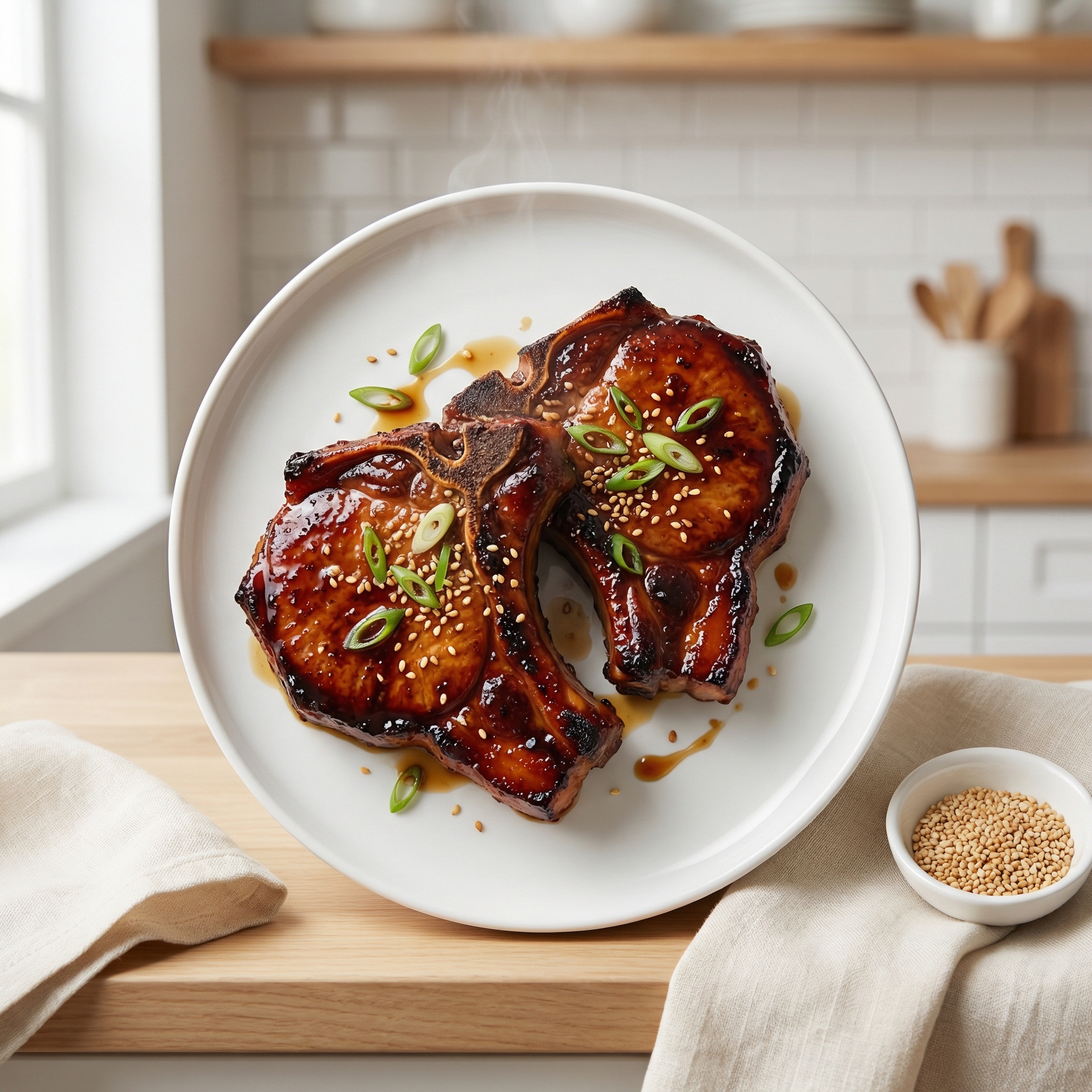 Succulent Baked Pork Chops
