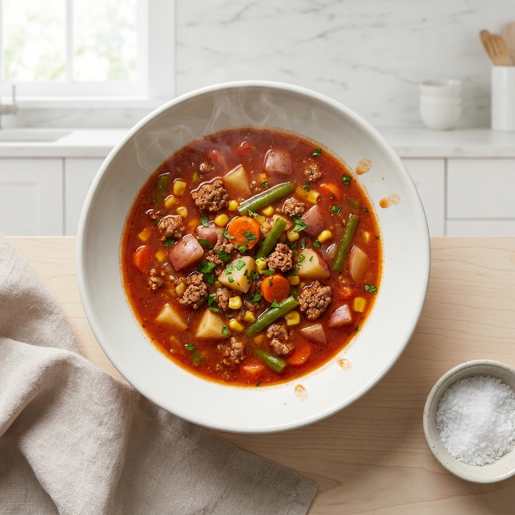 Home-Style Vegetable Beef Soup