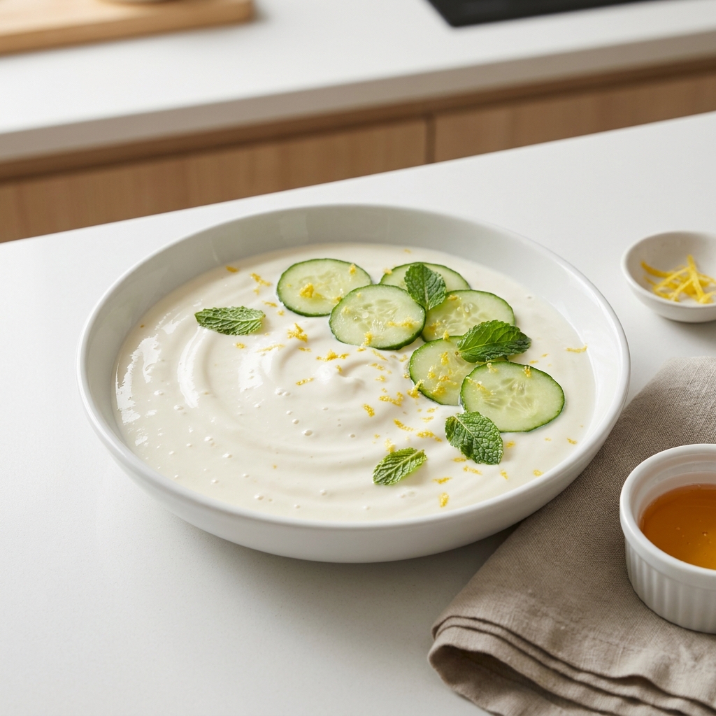Homemade Kefir-Style Yogurt (Sana)