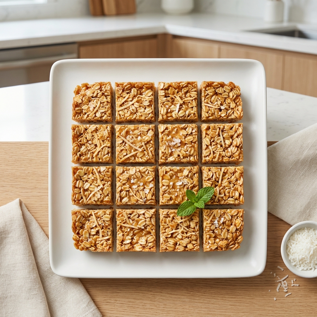 Honey Peanut Butter Granola Bars