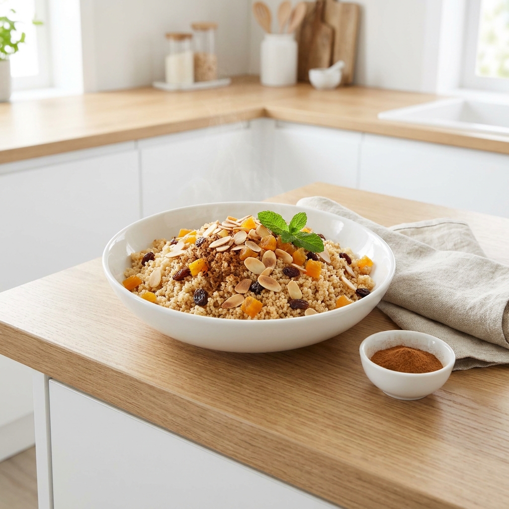 Hot Breakfast Couscous