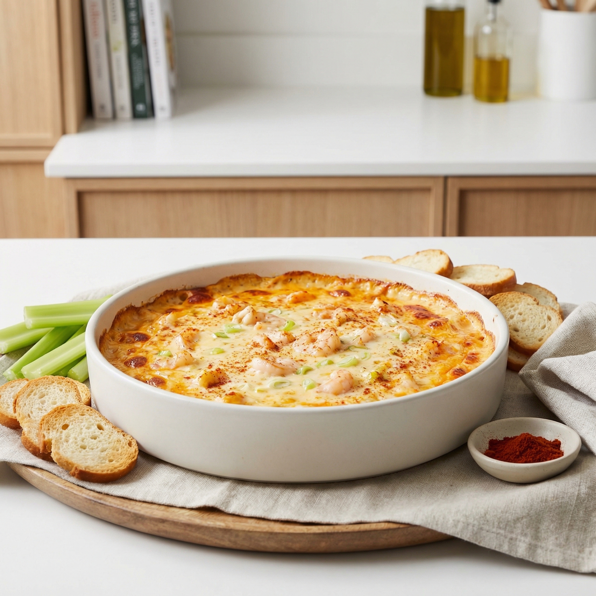 Aunt Mayme's Hot Shrimp Dip