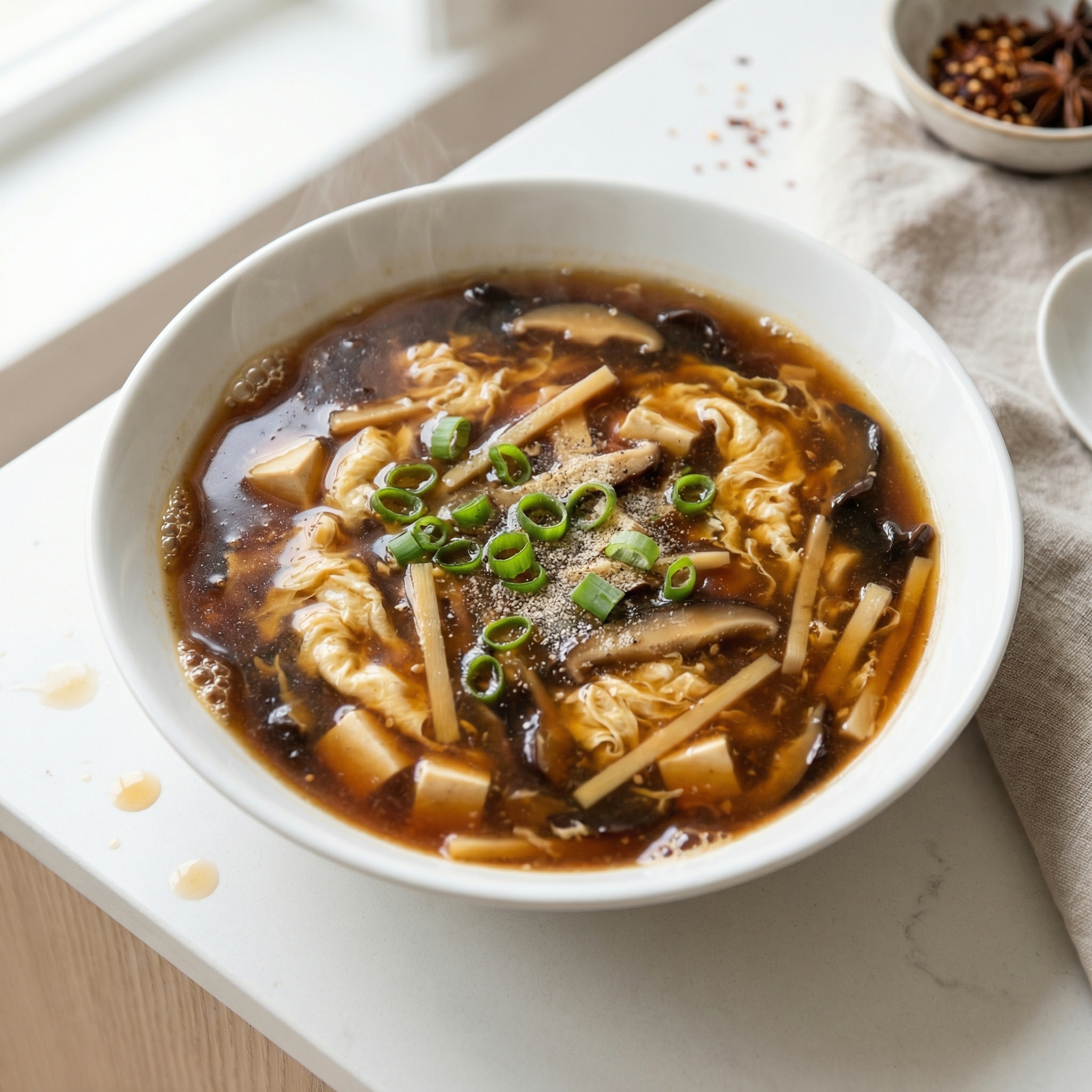 Quick Hot-and-Sour Soup