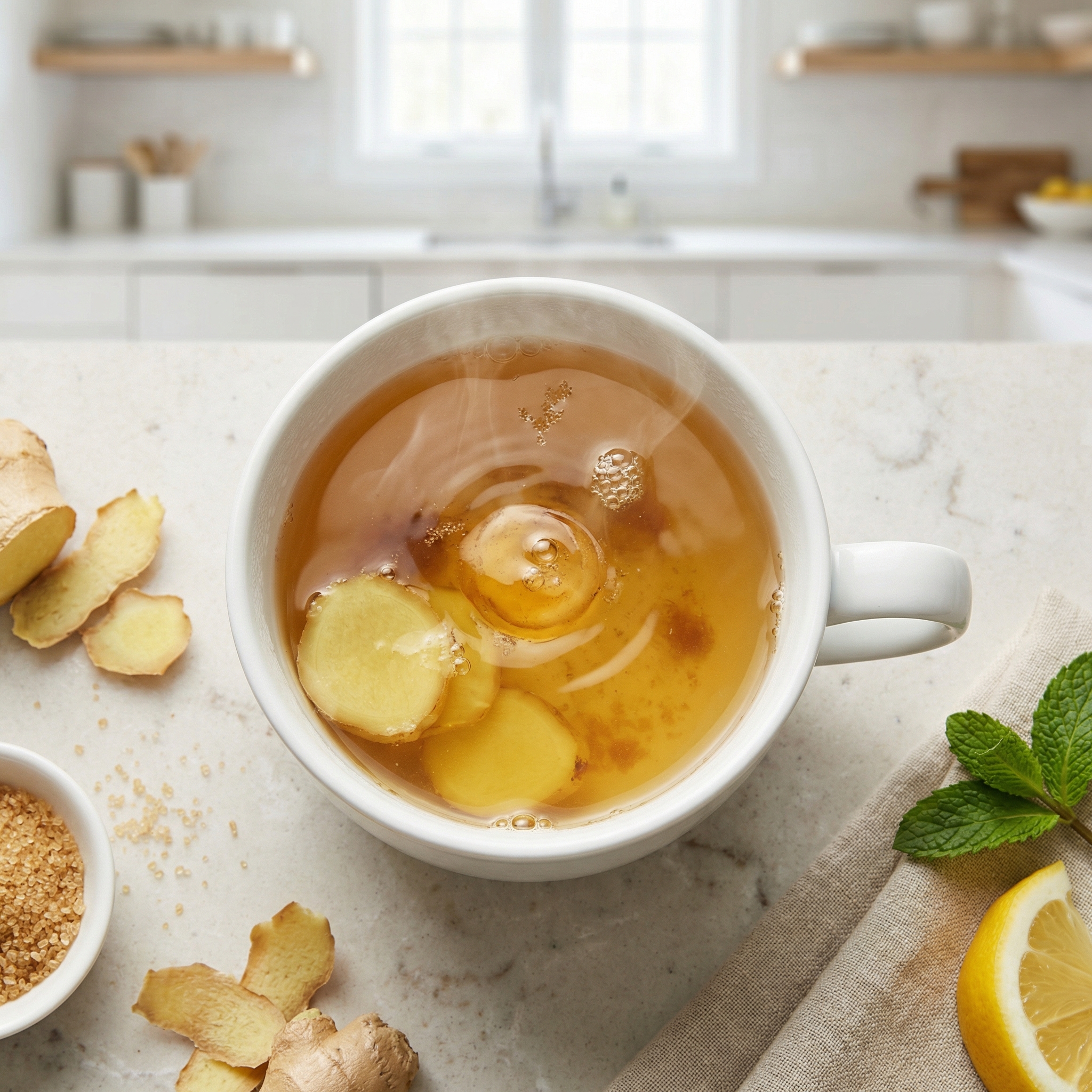Hot and Sweet Ginger Drink