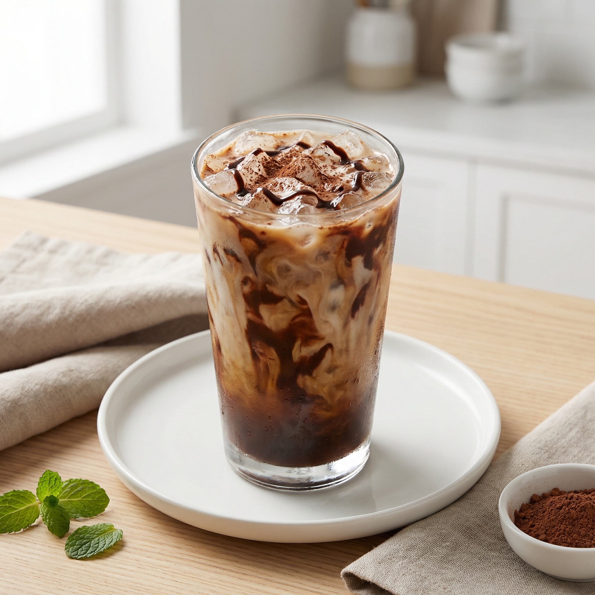 Iced Mocha with Extra Chocolate
