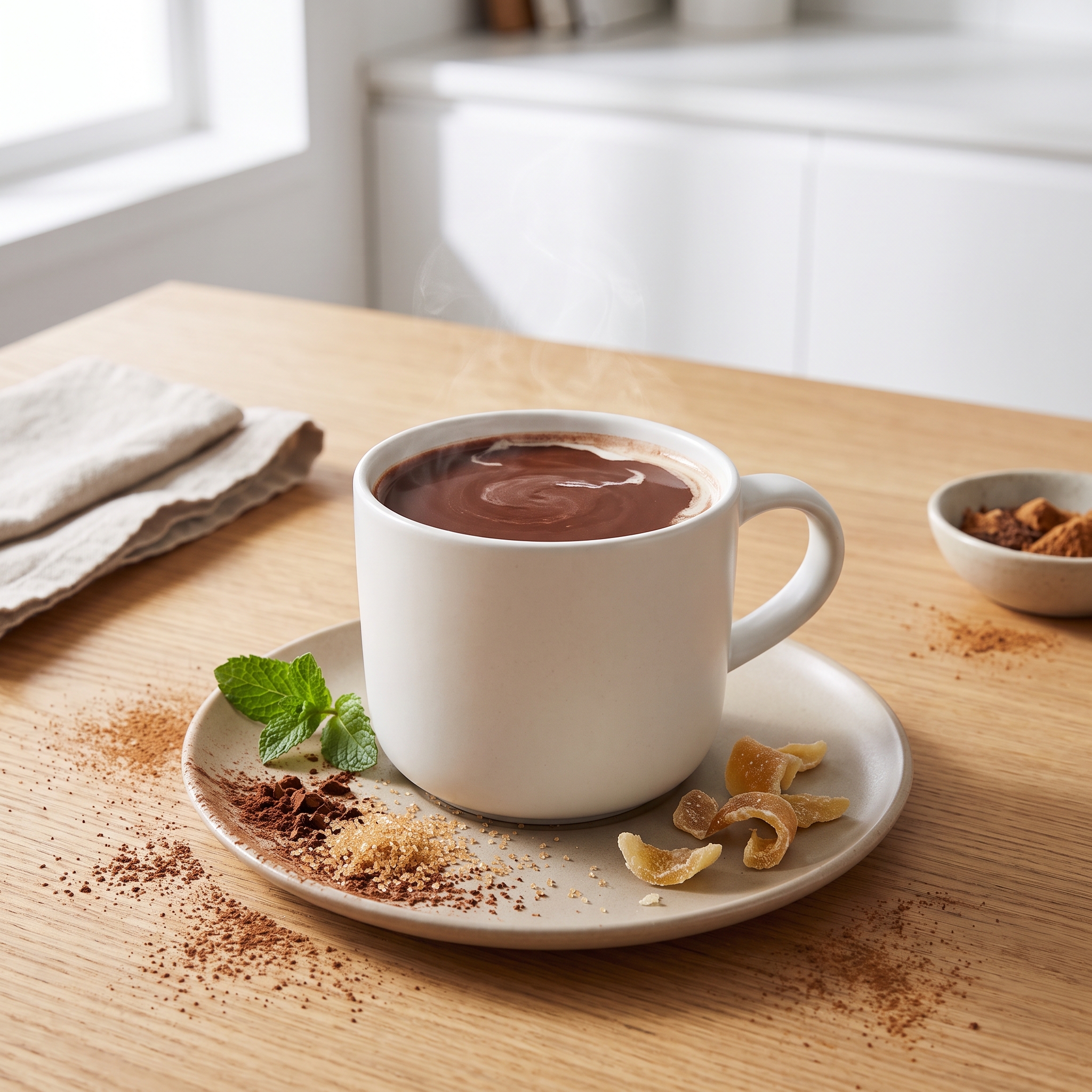 Instant Gingerbread Hot Chocolate