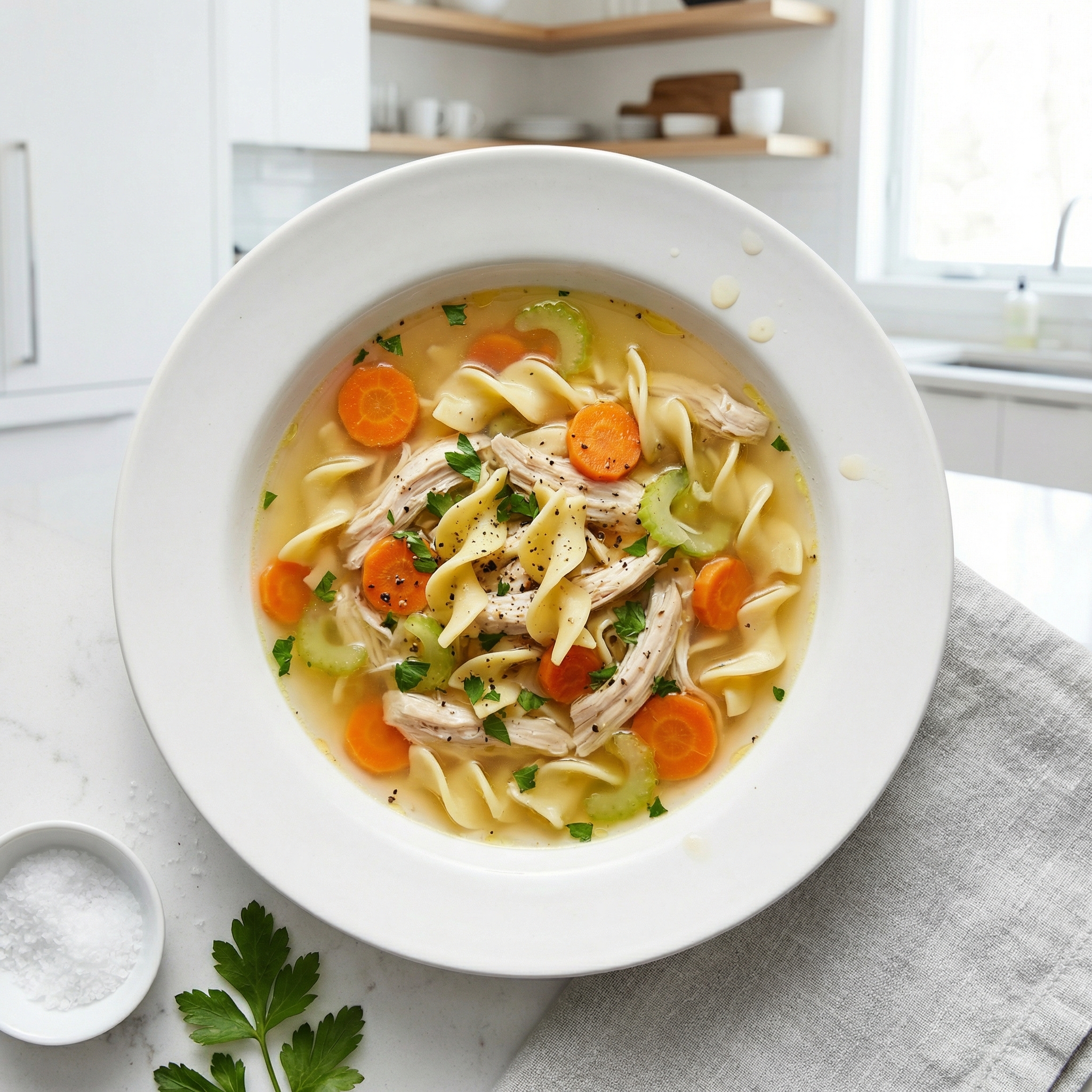 Instant Pot Chicken Noodle Soup