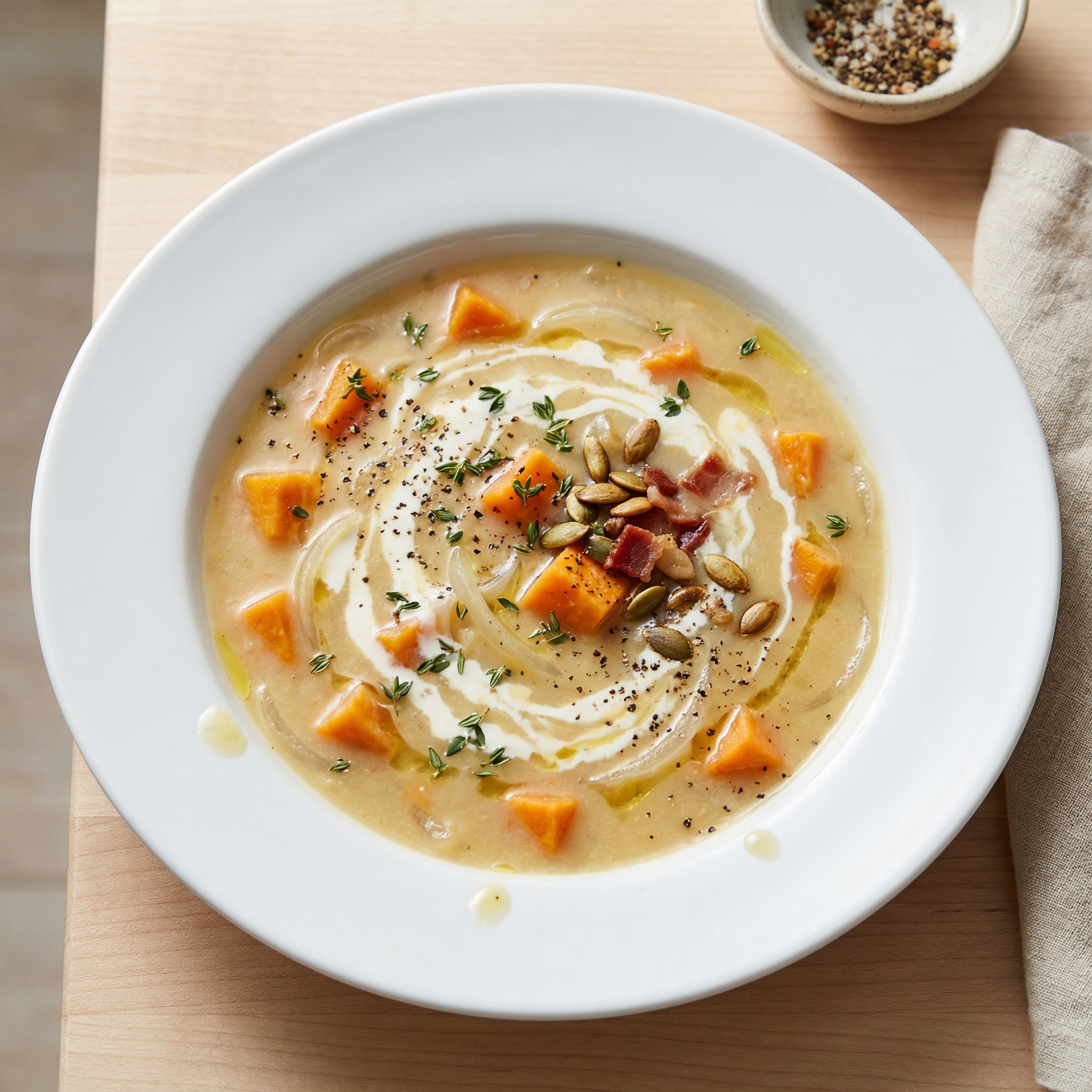 Instant Pot® Chunky Sweet Potato Soup