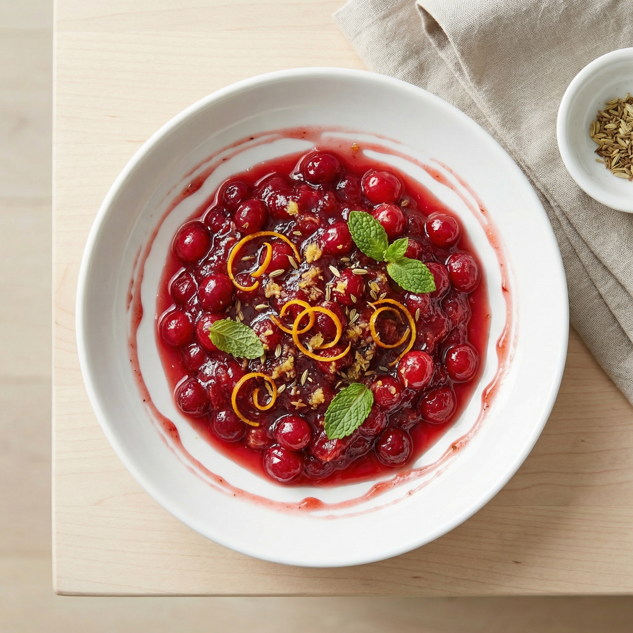 Instant Pot Easy Vegan Cranberry Orange Chutney