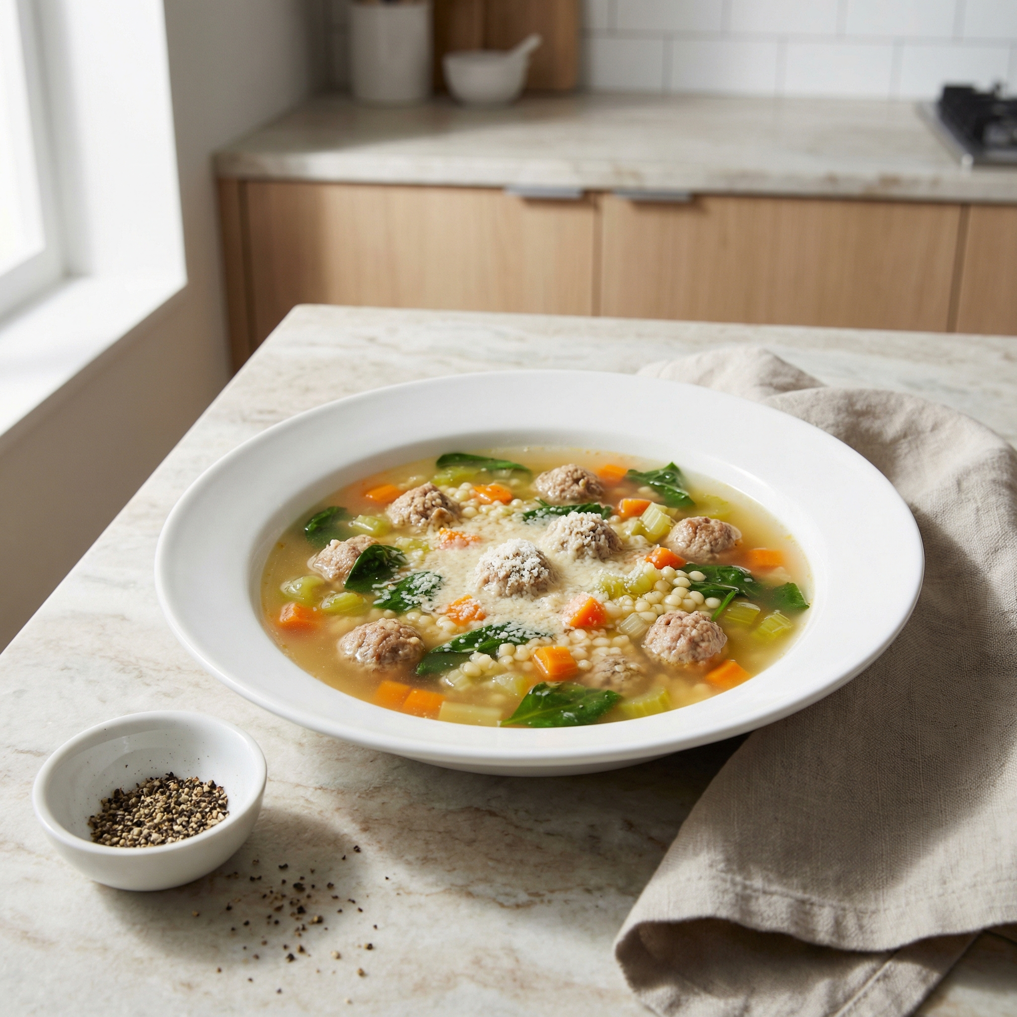 Pressure Cooker Italian Wedding Soup