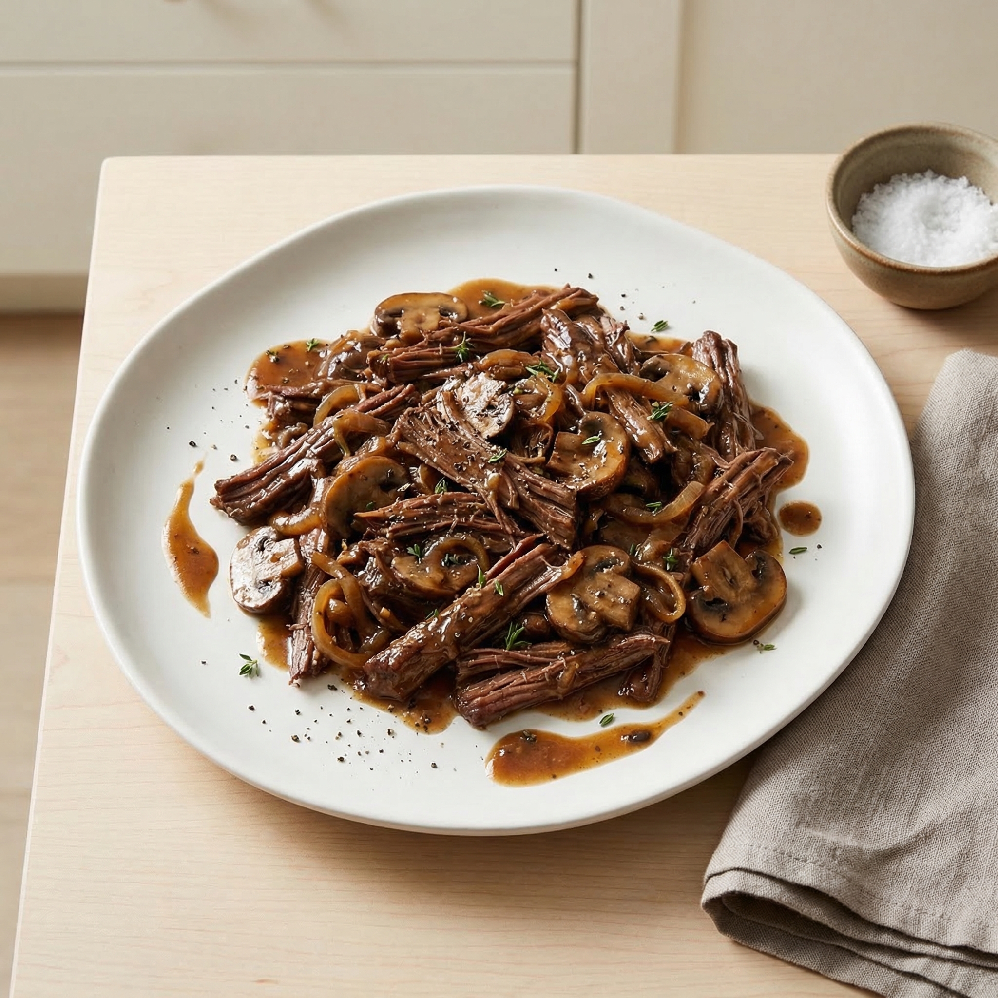 Instant Pot Shredded Flank Steak