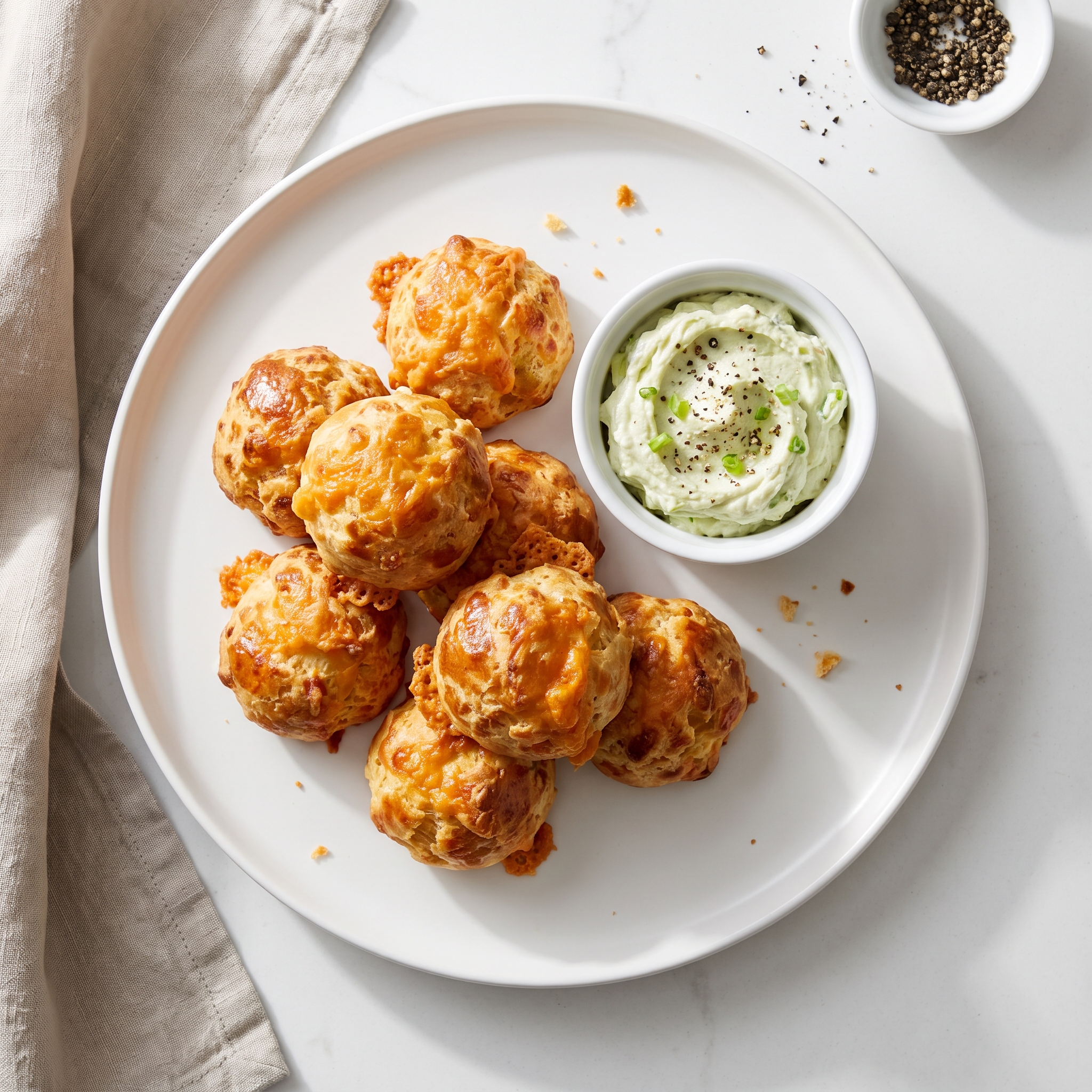 Irish Beer Cheese Puffs