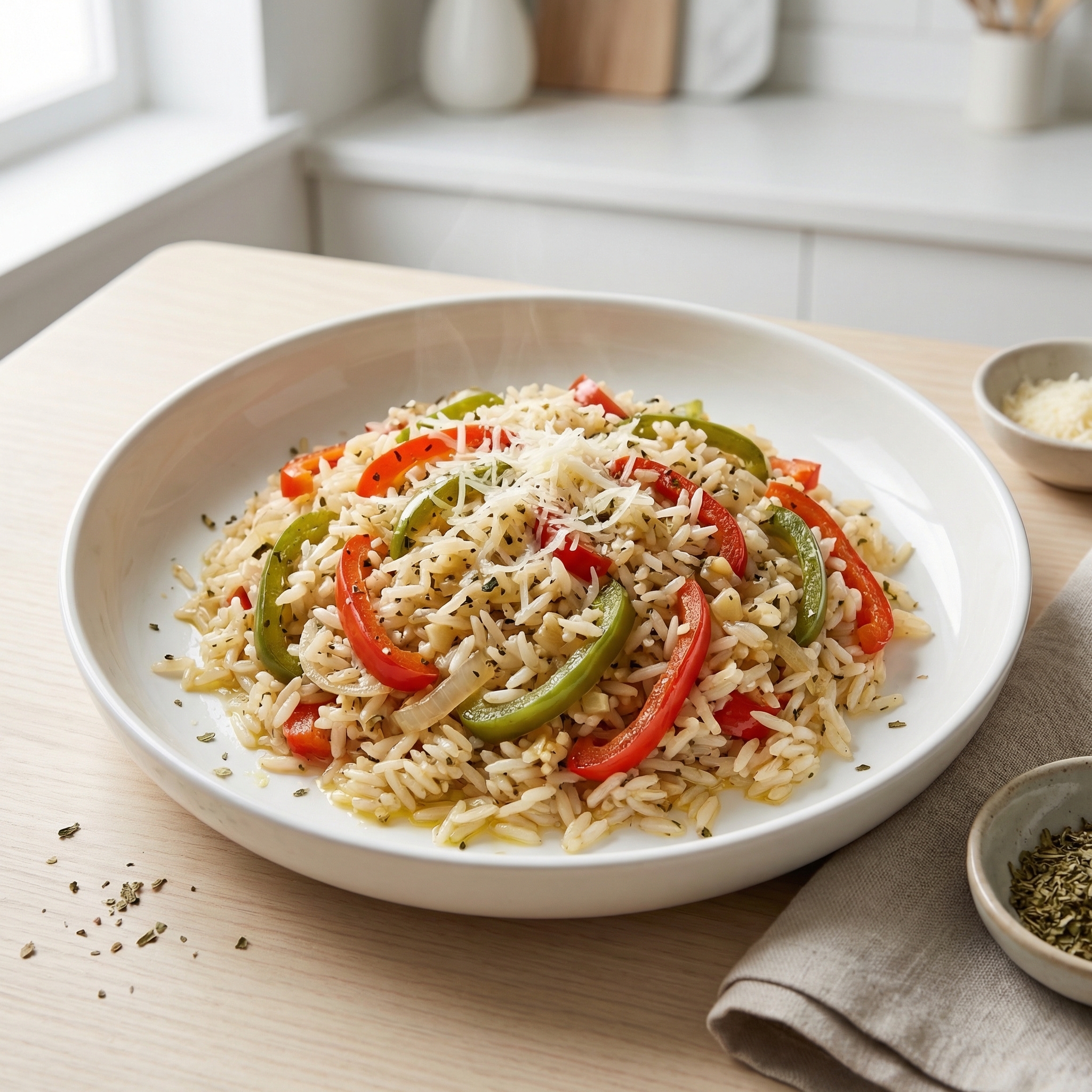 Sweet Bell Pepper Rice