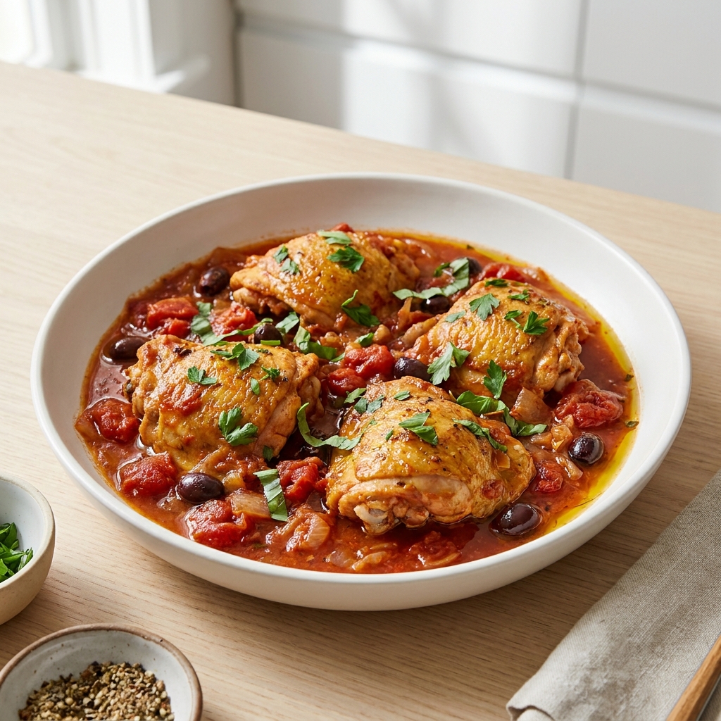 Italian Chicken Cacciatore