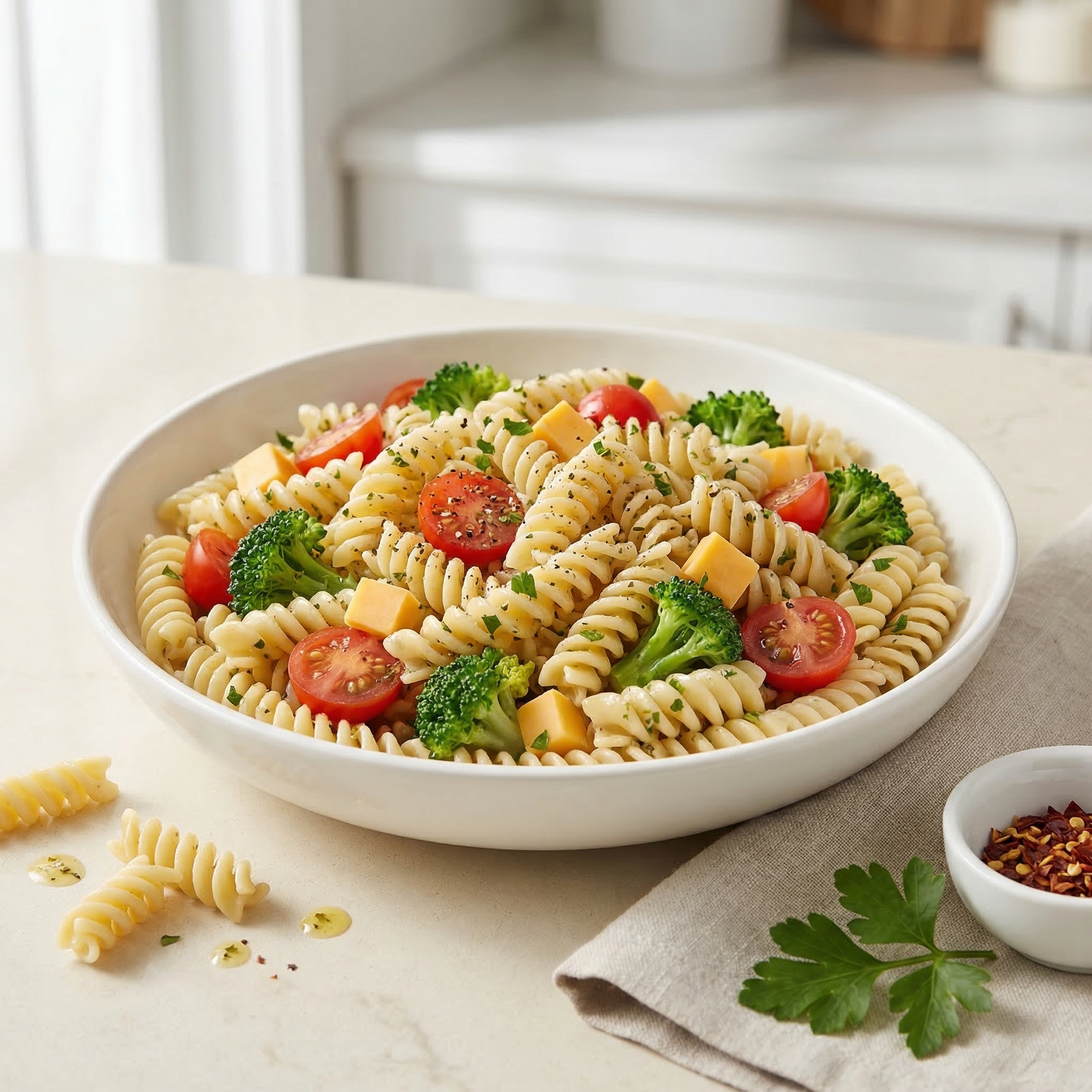 Big-Batch Rotini Pasta Salad