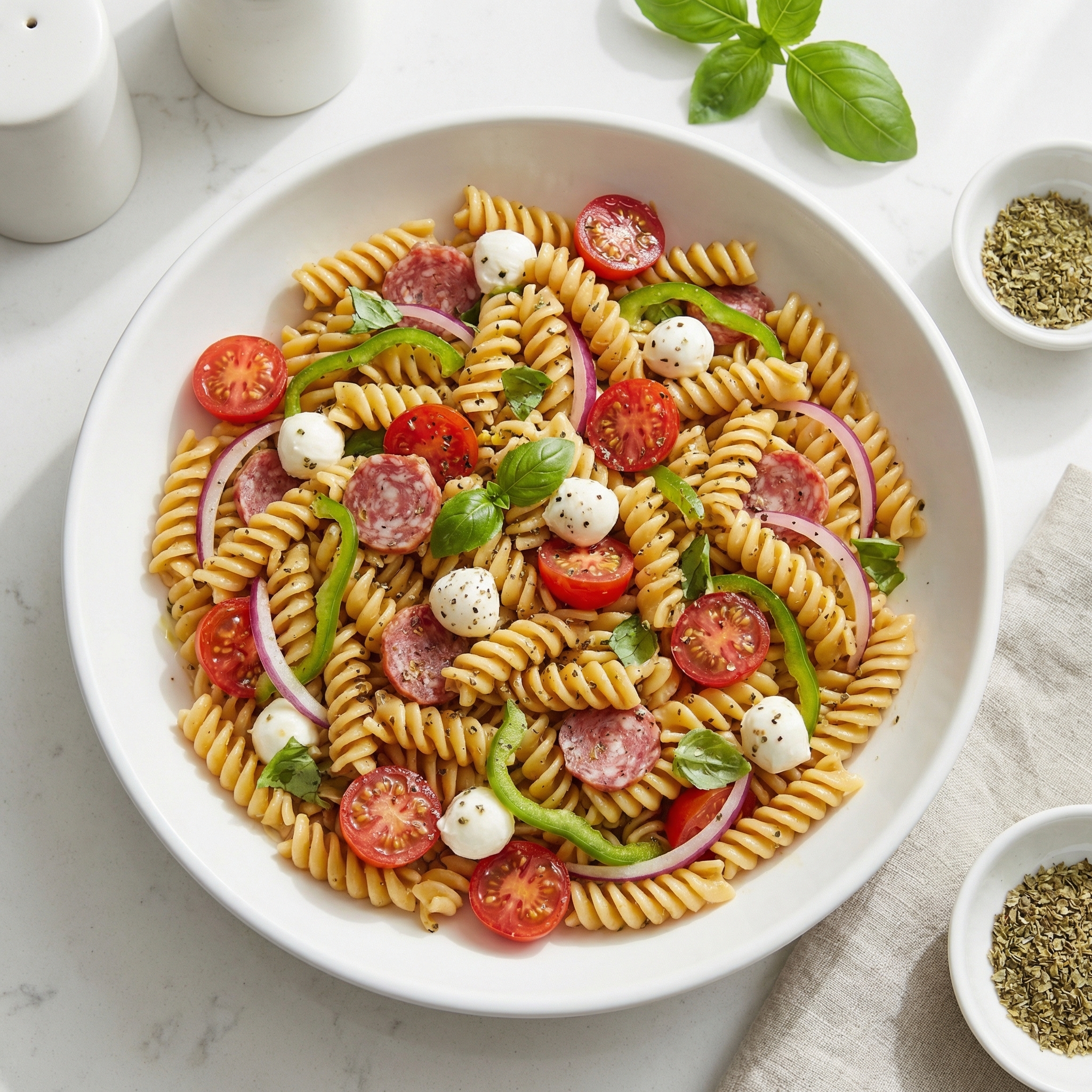 Sunshine Rotini Pasta Salad
